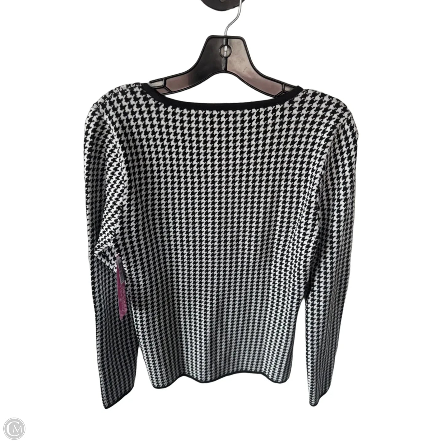 Sweater By White House Black Market In Black & White, Size: M