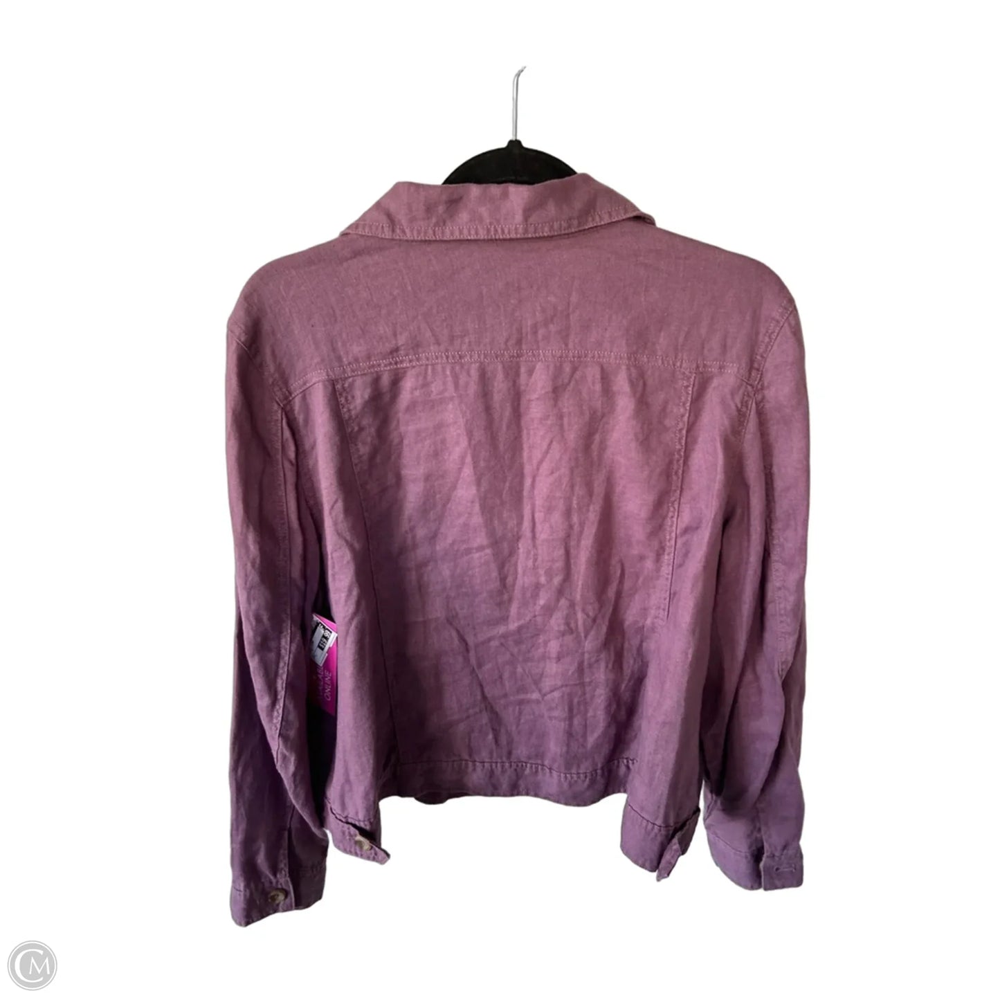Jacket Other By Coldwater Creek In Purple, Size: L