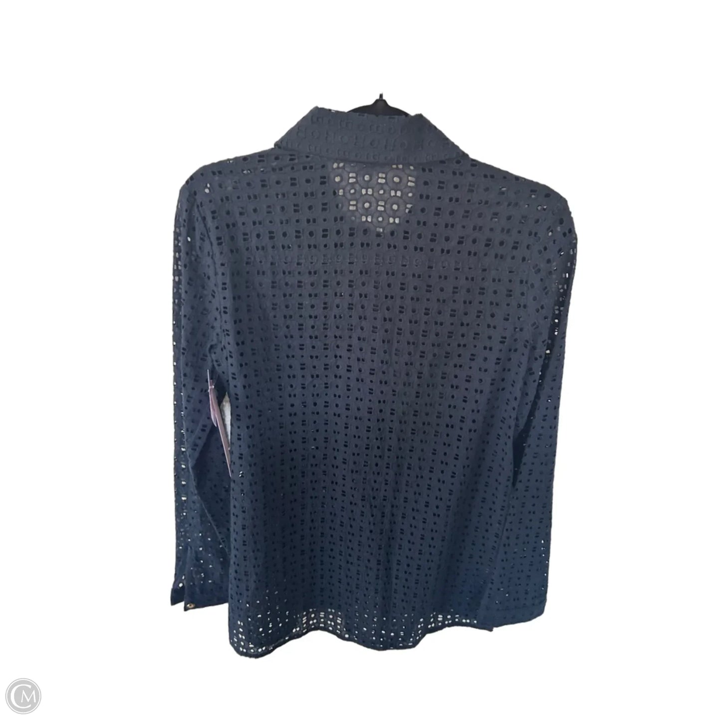 Top Long Sleeve By Cmc In Navy, Size: Xs
