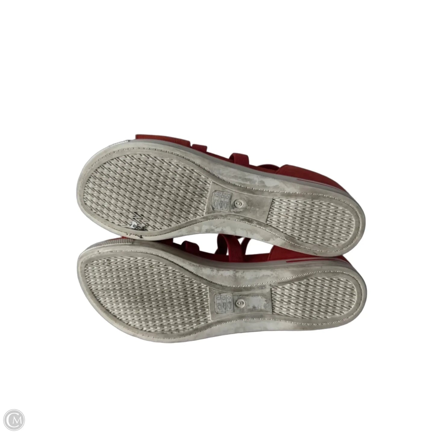 Sandals Flats By Eileen Fisher In Orange, Size: 9