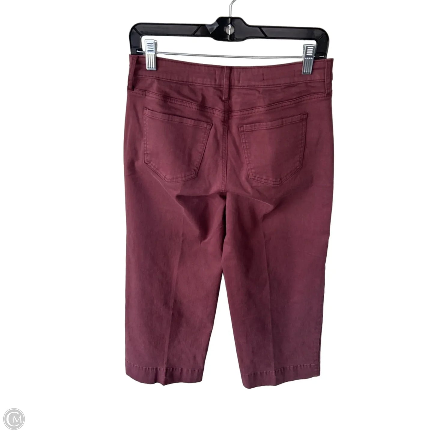 Jeans Wide Leg By Not Your Daughters Jeans In Maroon, Size: 4
