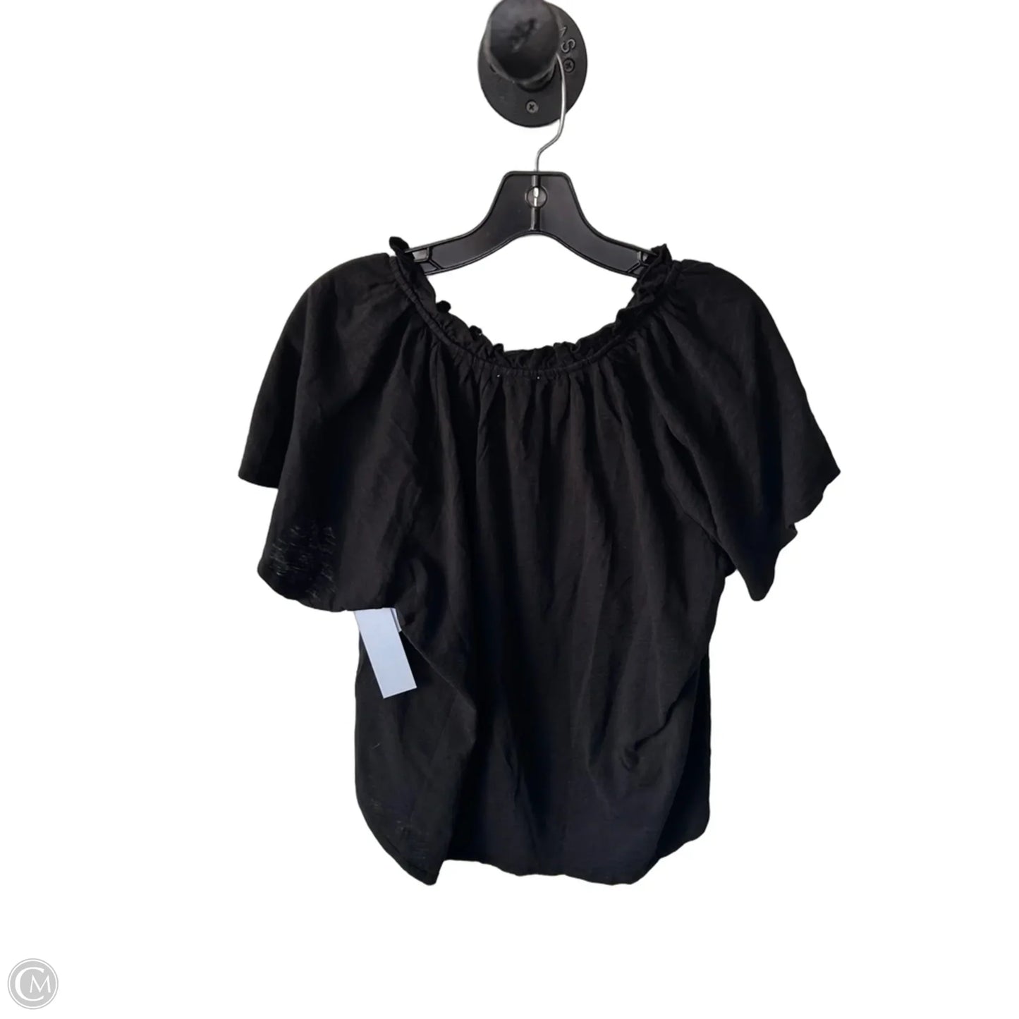 Top Short Sleeve By Dylan In Black, Size: Xxl