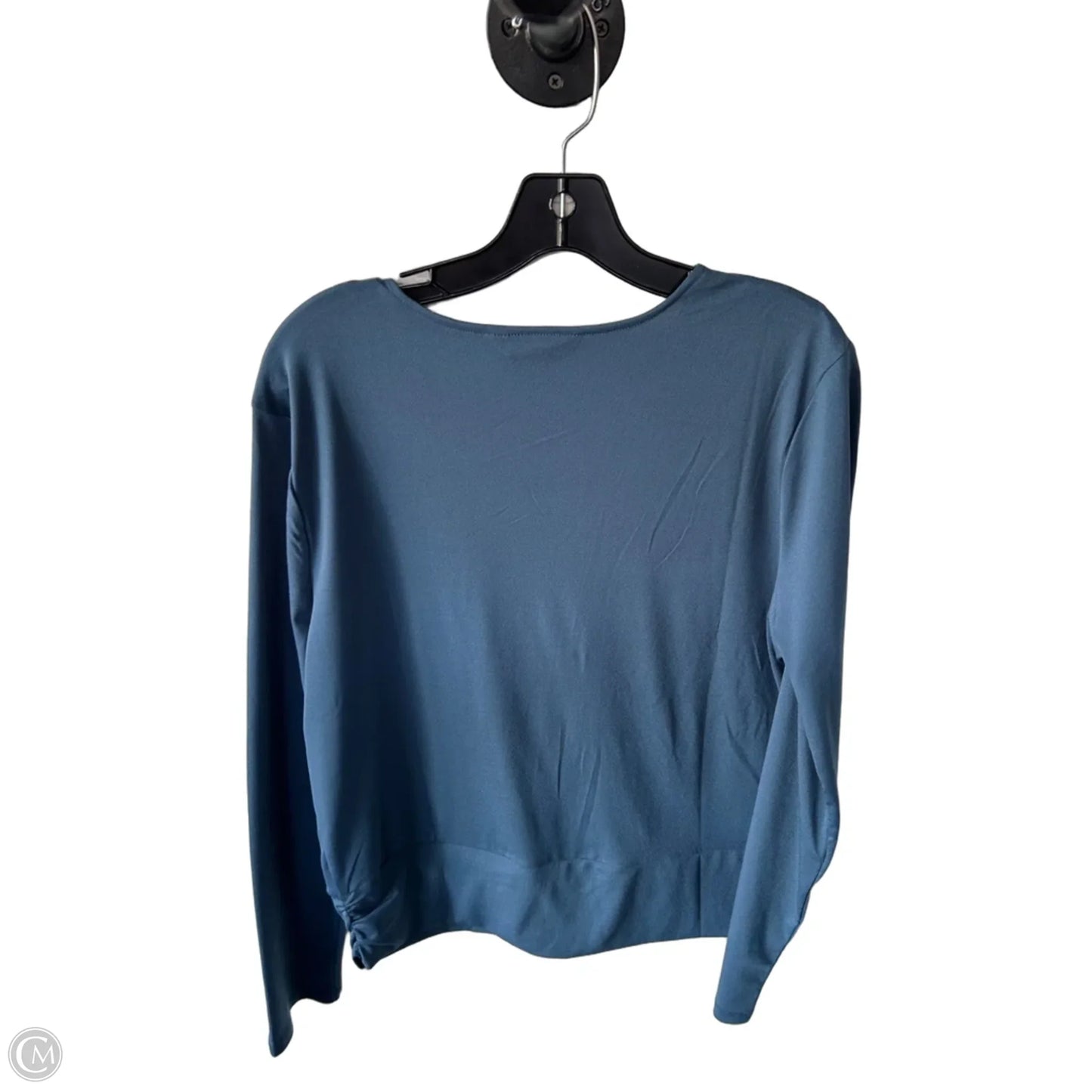 Top Long Sleeve By Banana Republic In Blue, Size: Xl