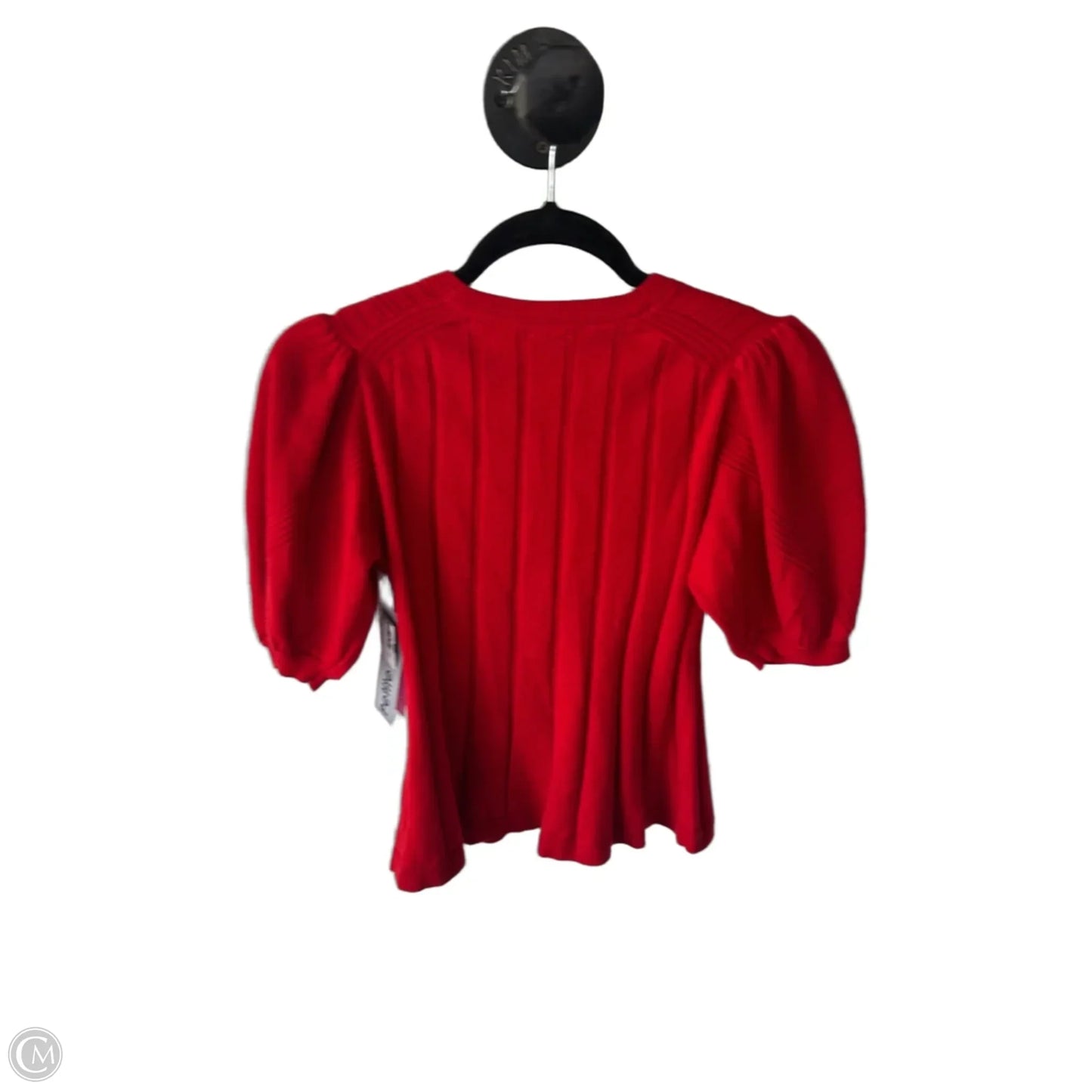 Sweater Short Sleeve By Maeve In Red, Size: Xsp