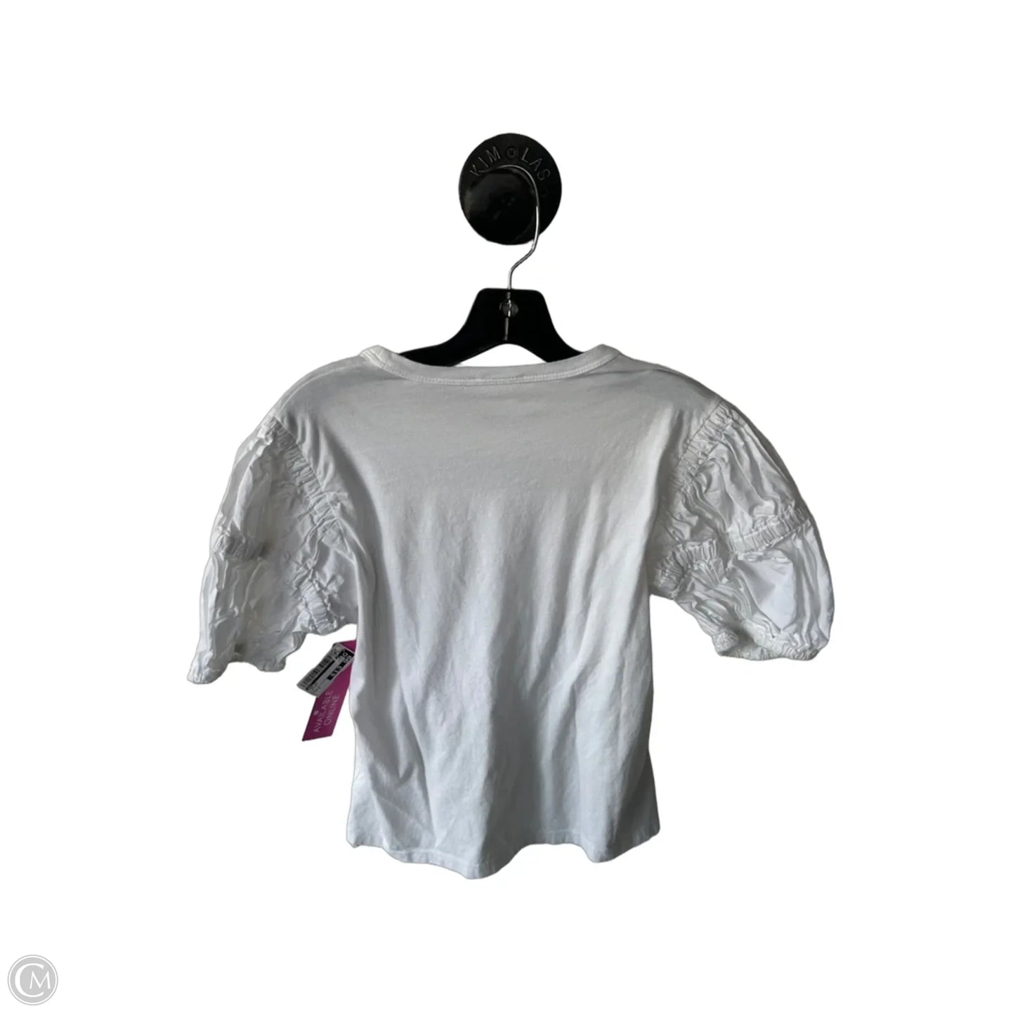 Top Short Sleeve By Alc In White, Size: S