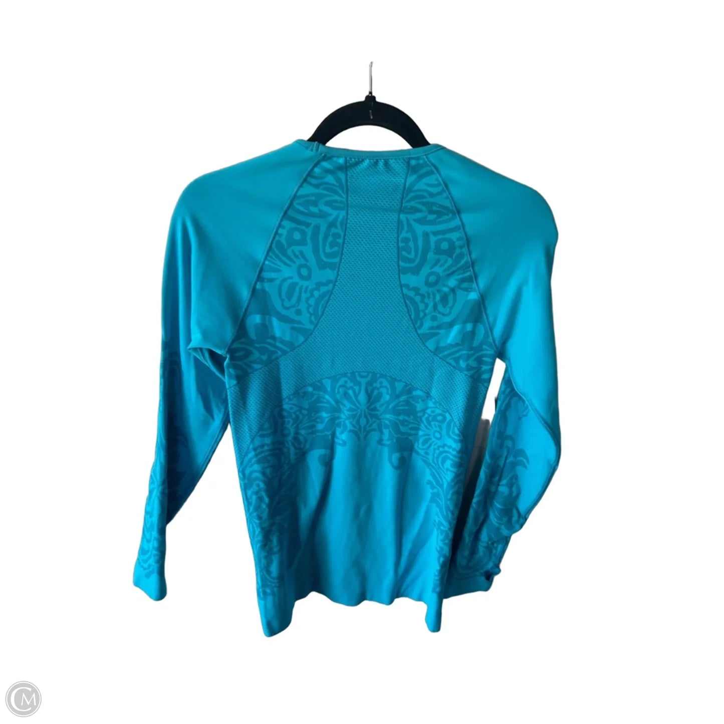 Athletic Top Long Sleeve Crewneck By Athleta In Blue, Size: M