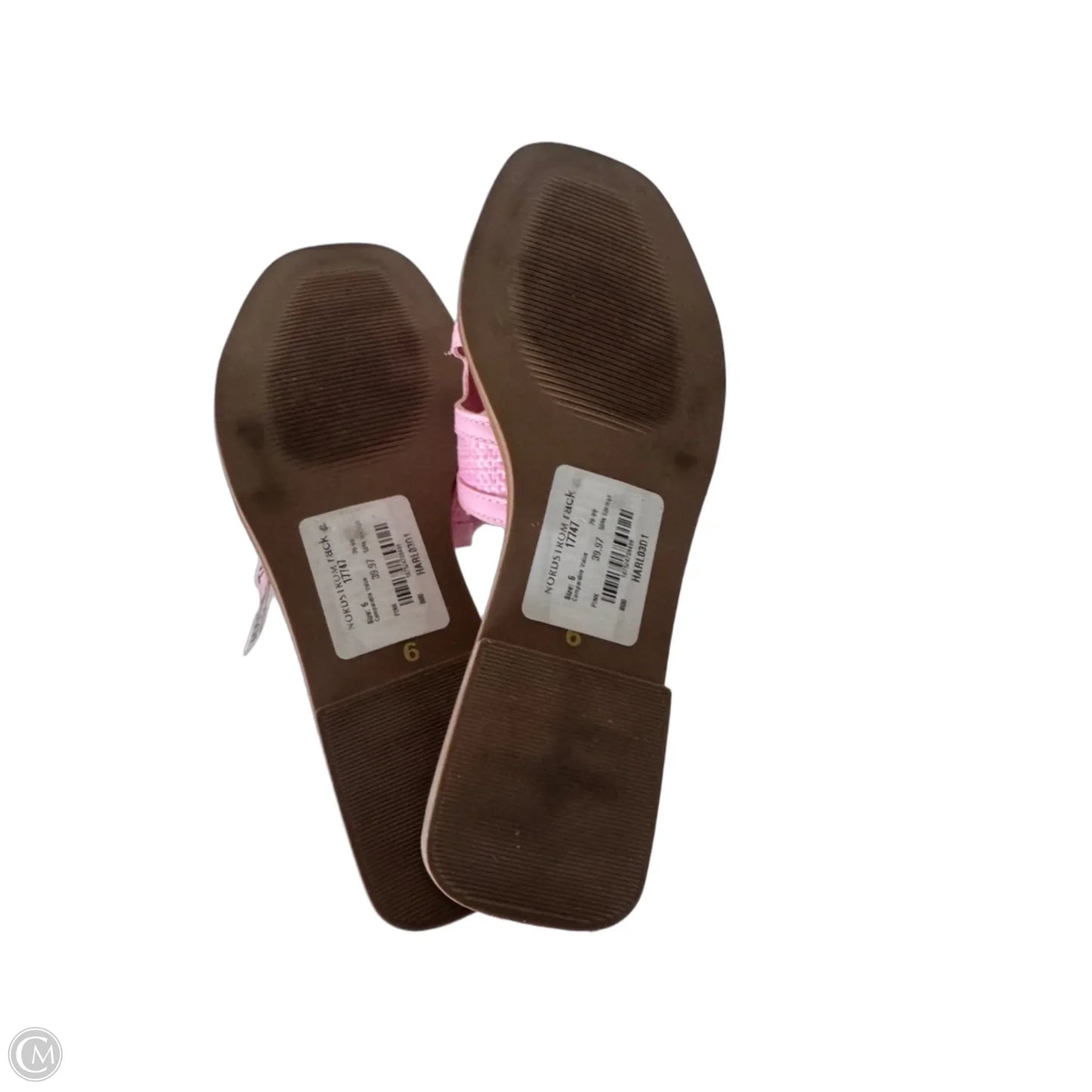 Sandals Flats By Steve Madden In Pink, Size: 6