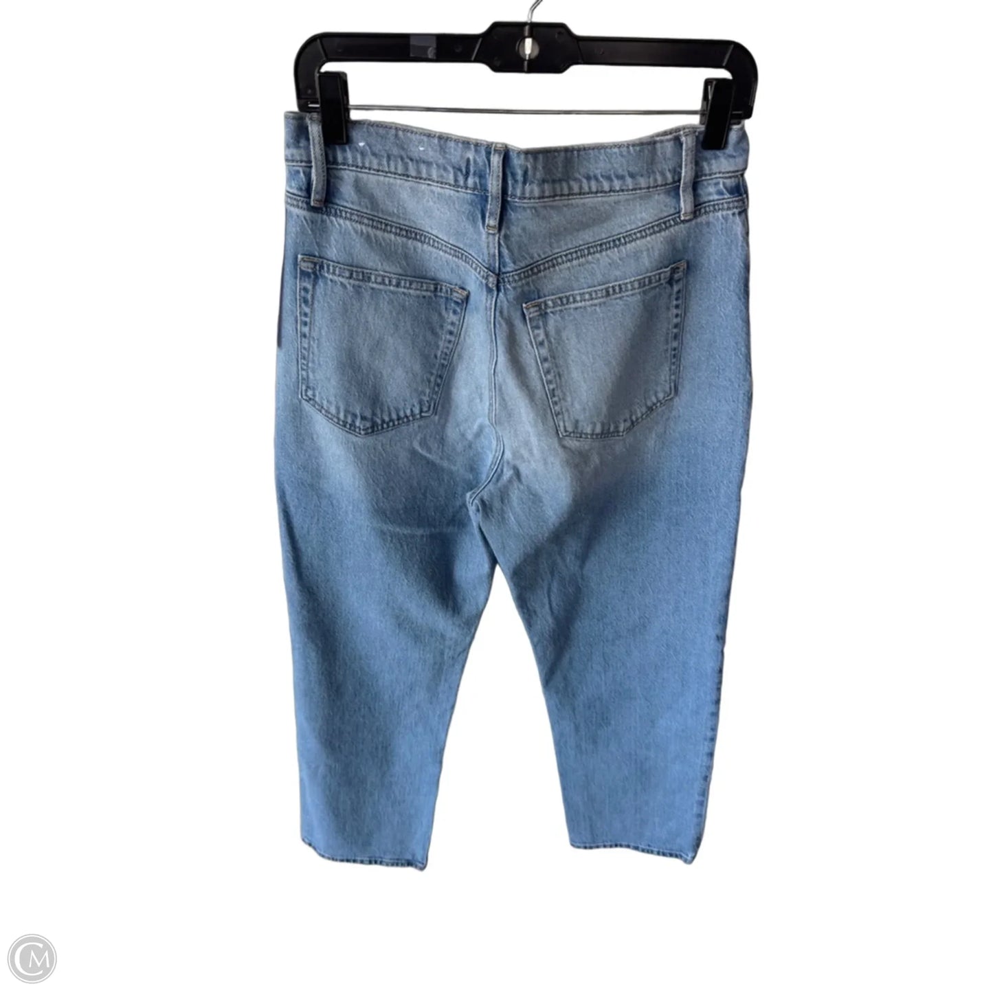 Jeans Straight By Loft In Blue Denim, Size: 8