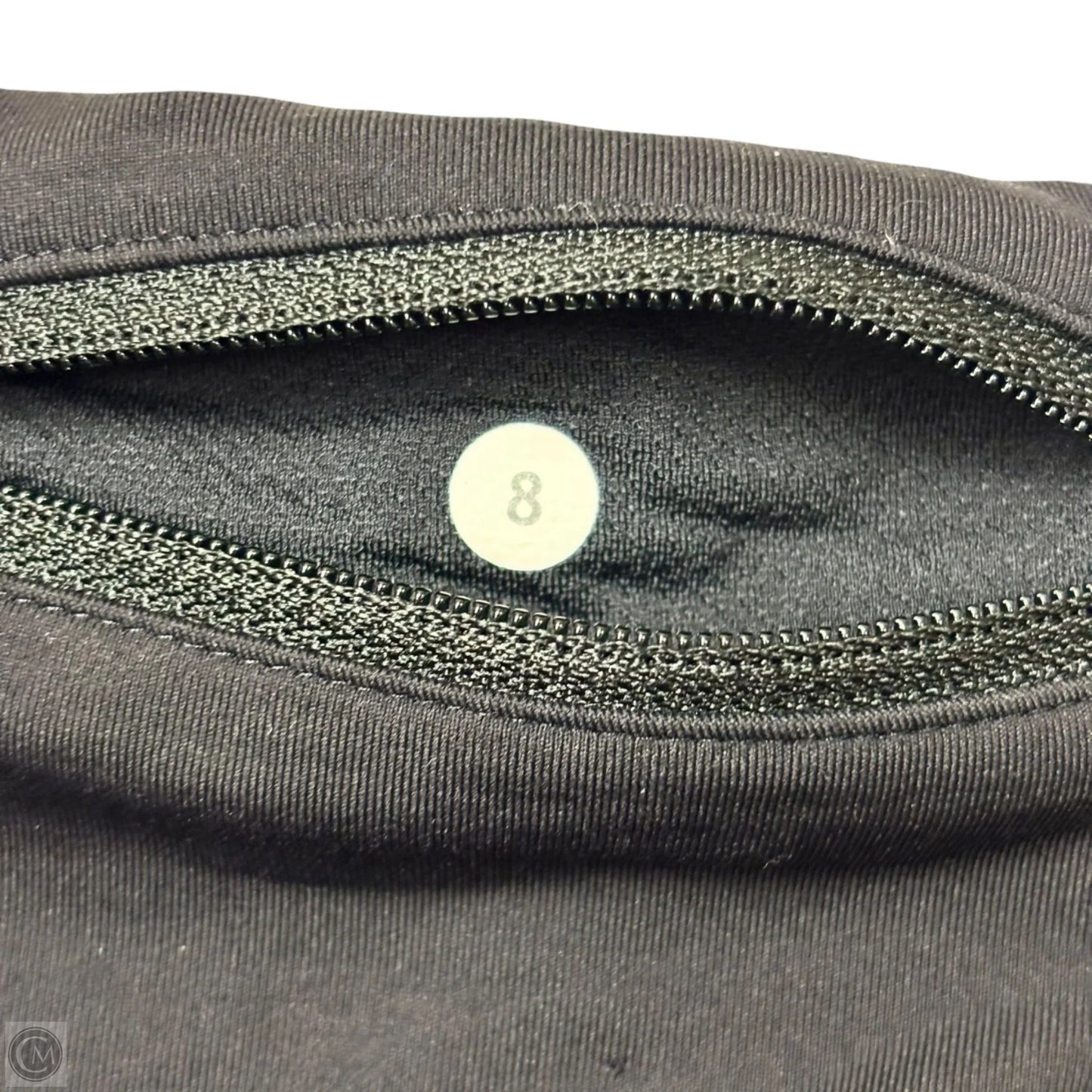 Athletic Shorts By Lululemon In Black & Purple, Size: M
