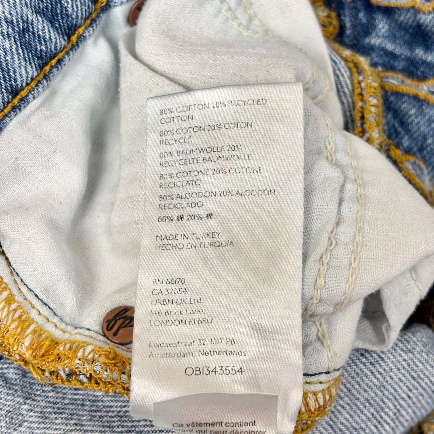 Jeans Boot Cut By We The Free In Blue Denim, Size: 0
