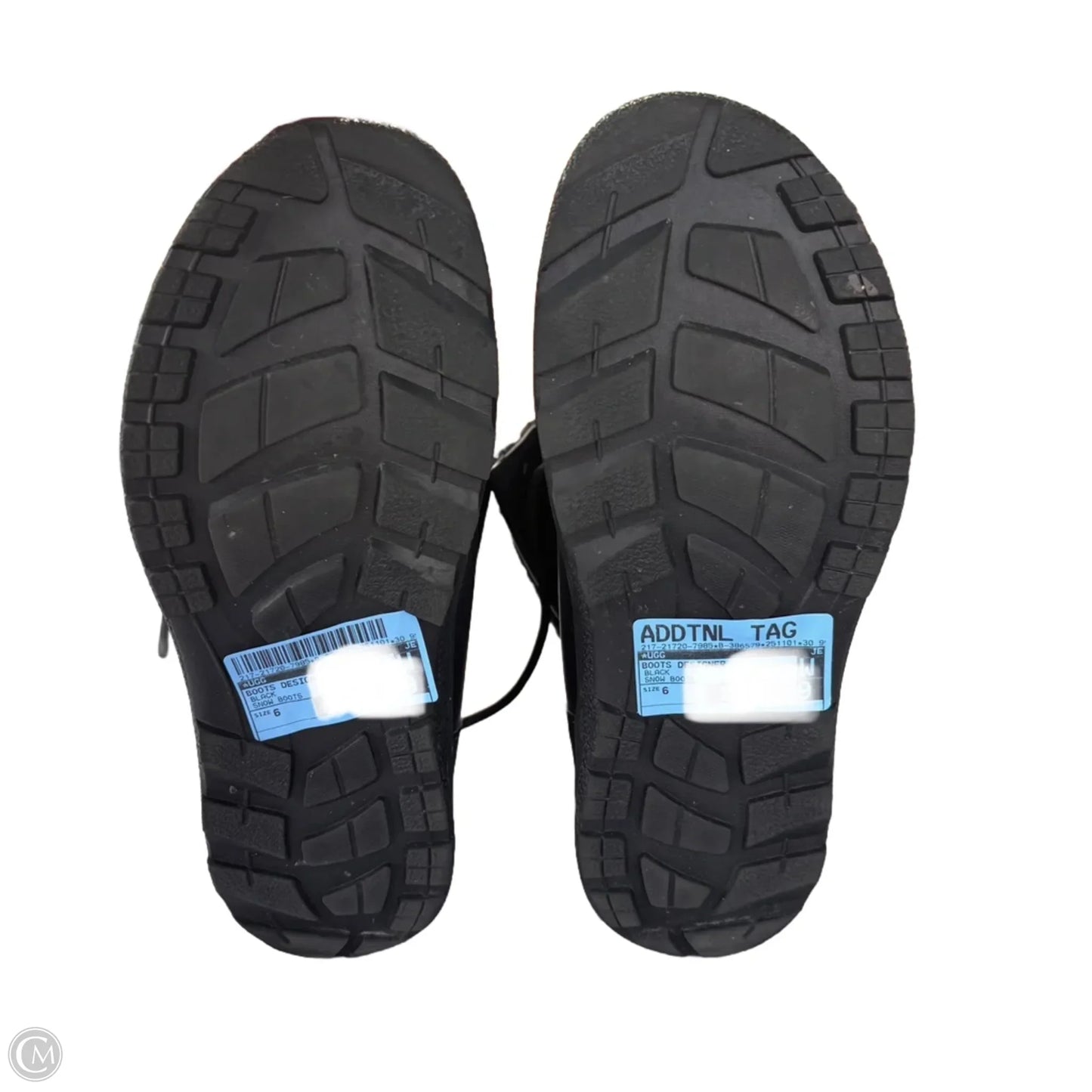 Boots Designer By Ugg In Black, Size: 6