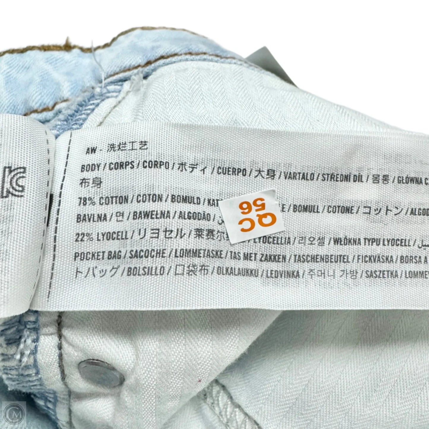 Jeans Boyfriend By Abercrombie And Fitch In Blue Denim, Size: 18