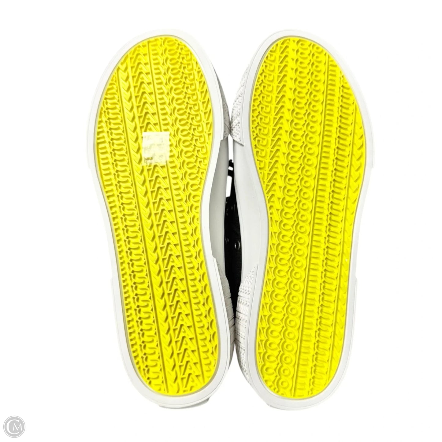 Shoes Luxury Designer By Marc Jacobs In Black & White, Size: 8