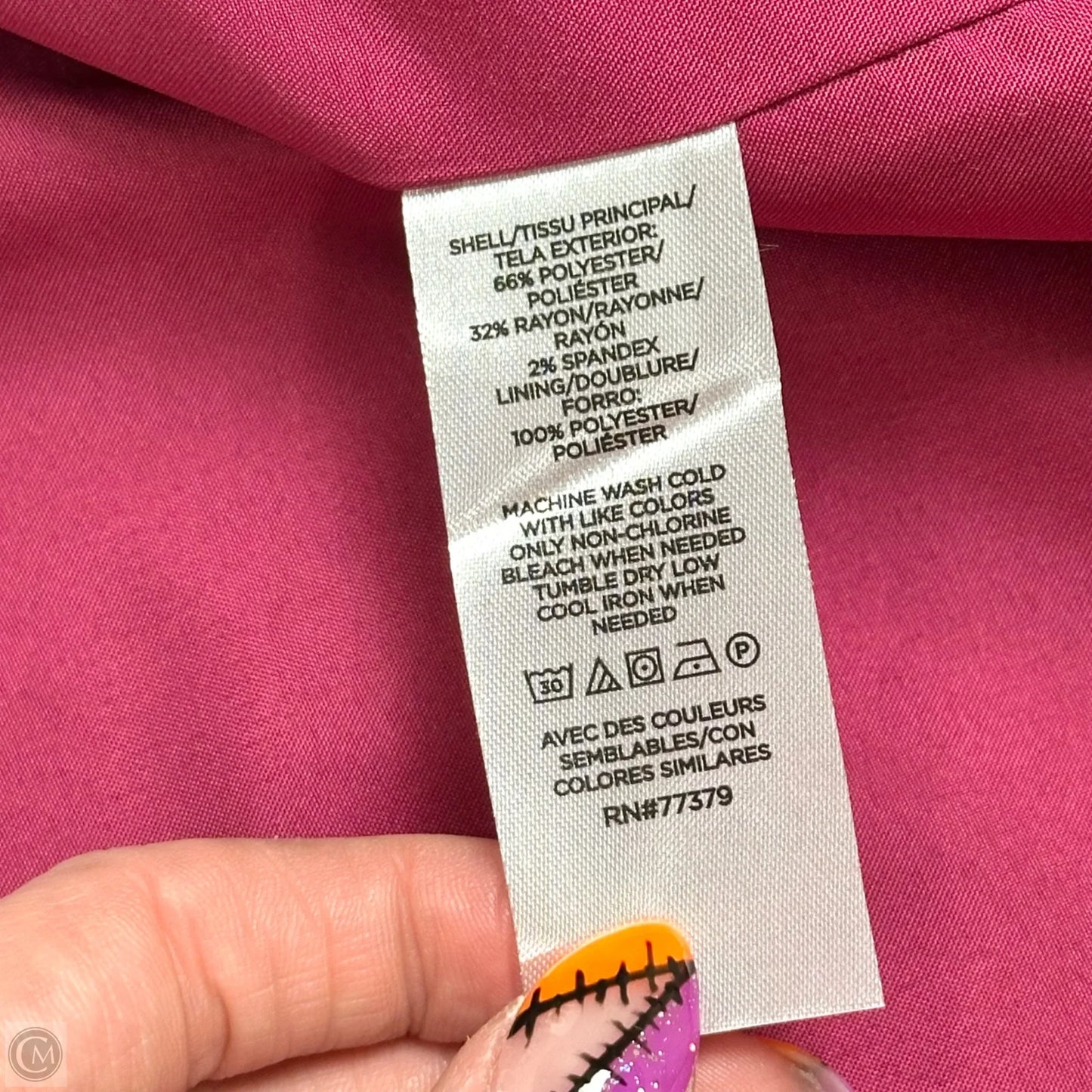 Blazer By Ann Taylor In Purple, Size: Xxl