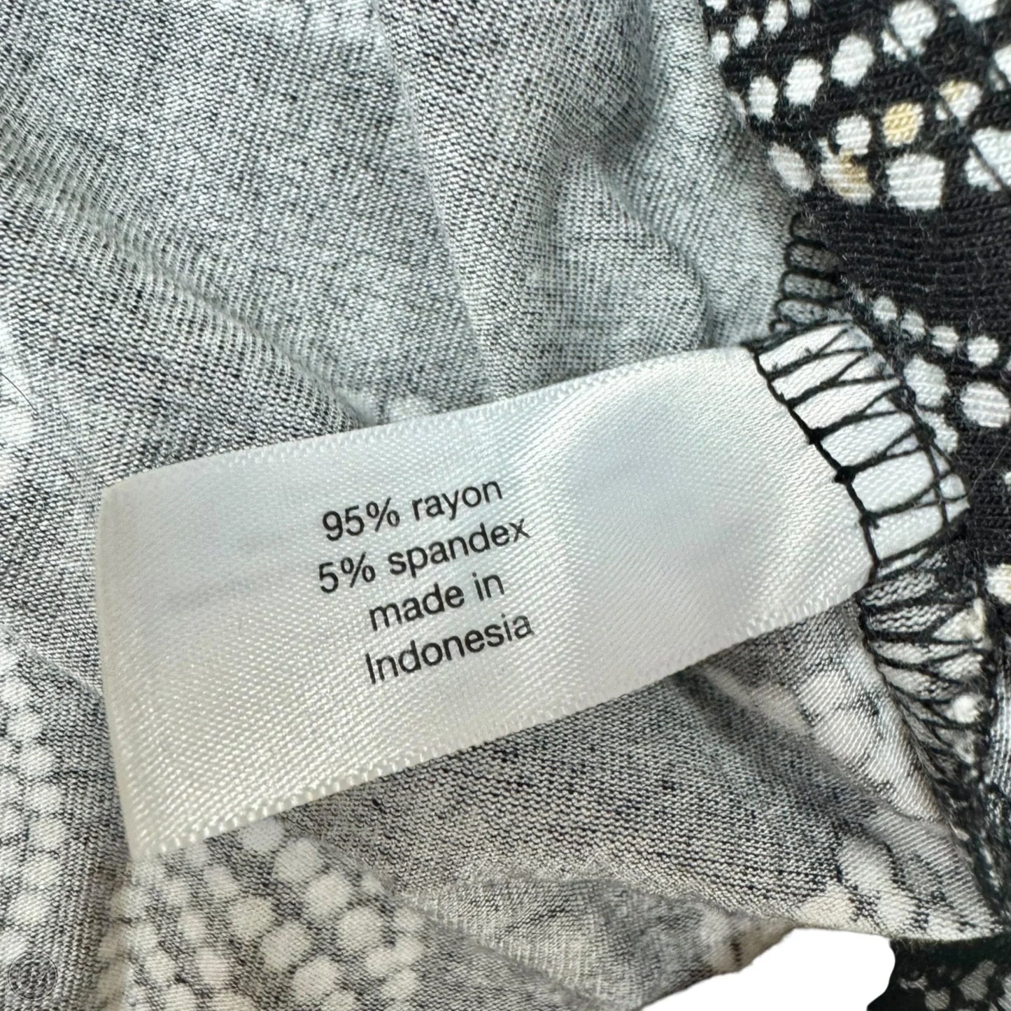 Top Short Sleeve By Lane Bryant In Black & White, Size: 4x