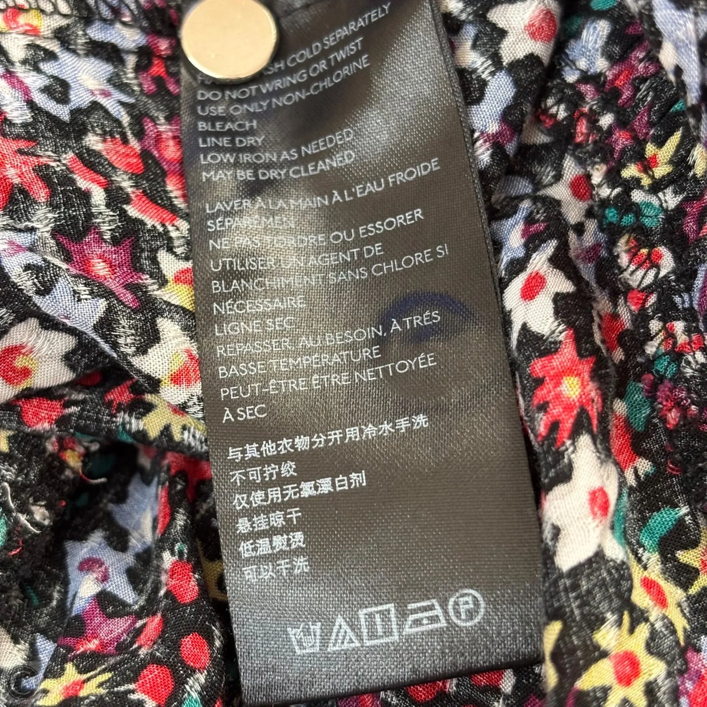 Top Short Sleeve By Maeve In Floral Print, Size: Sp