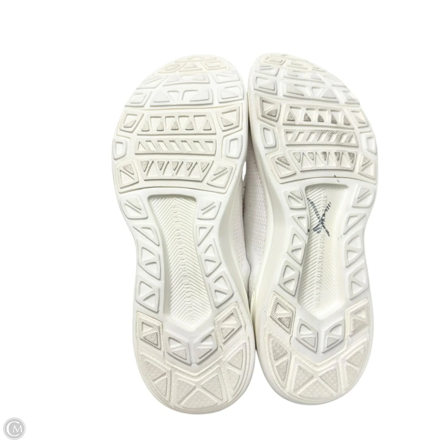 Shoes Designer By Apl In Red & White, Size: 9.5