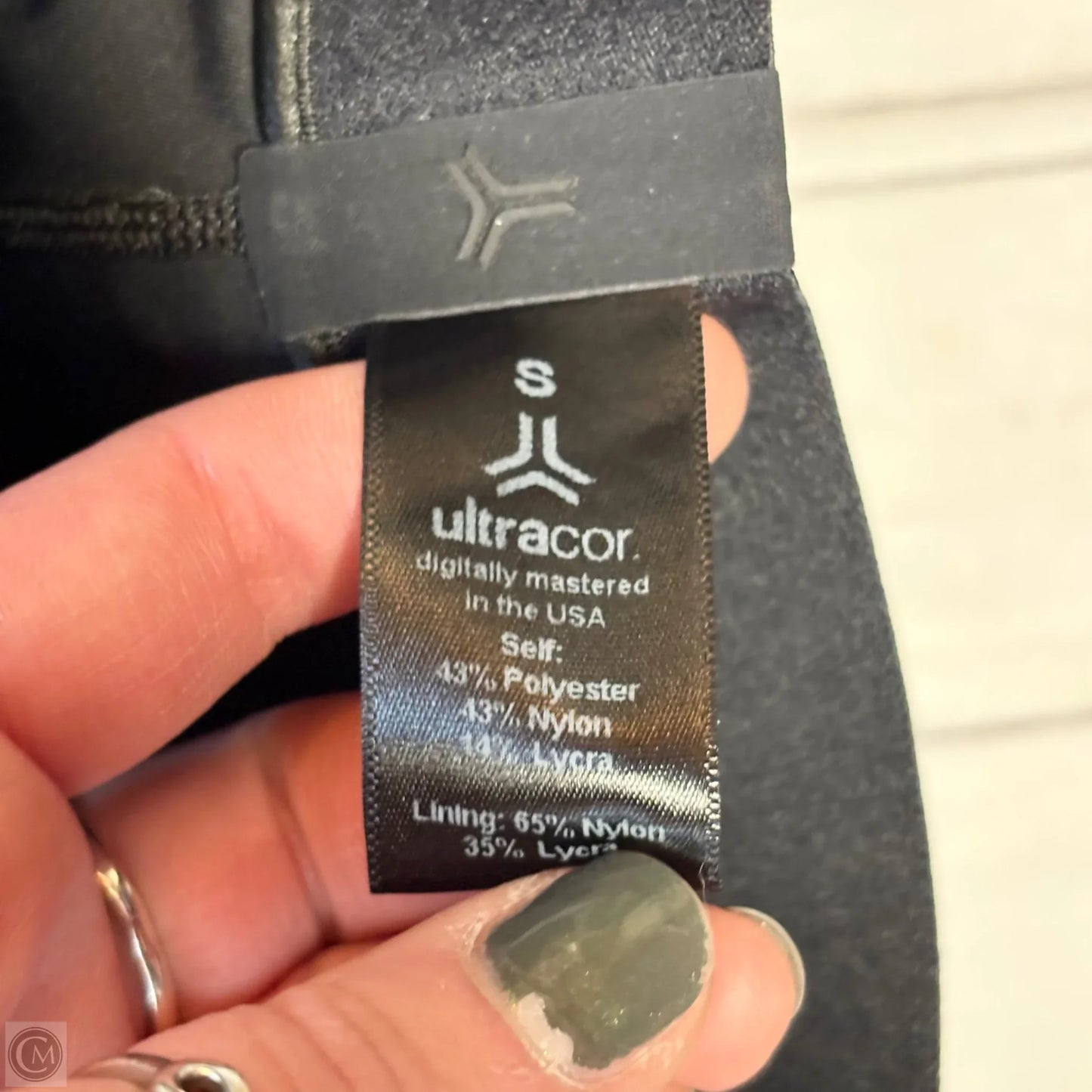 Athletic Leggings By Ultracor In Green, Size: S