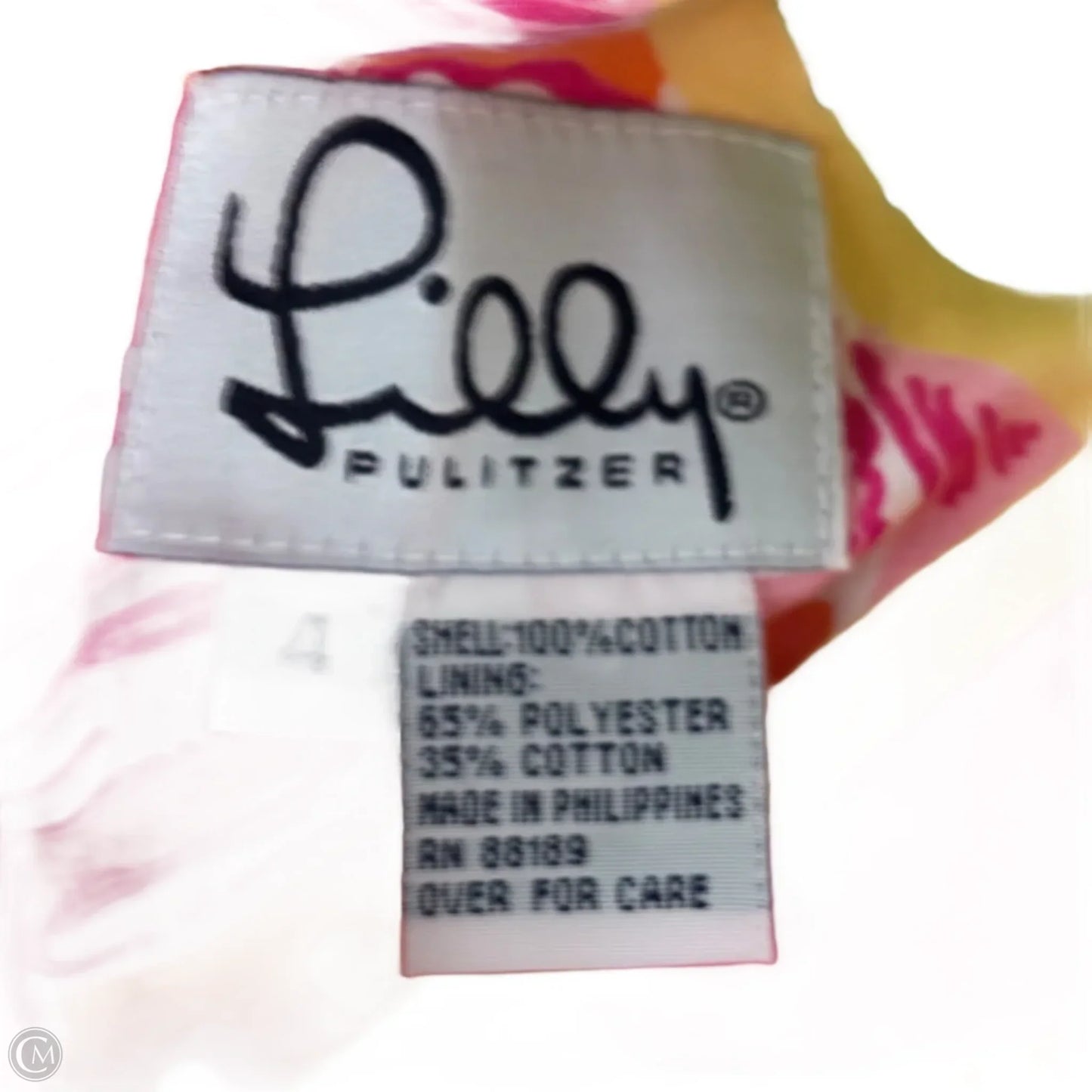 Skirt Designer By Lilly Pulitzer In Orange & Pink, Size: S