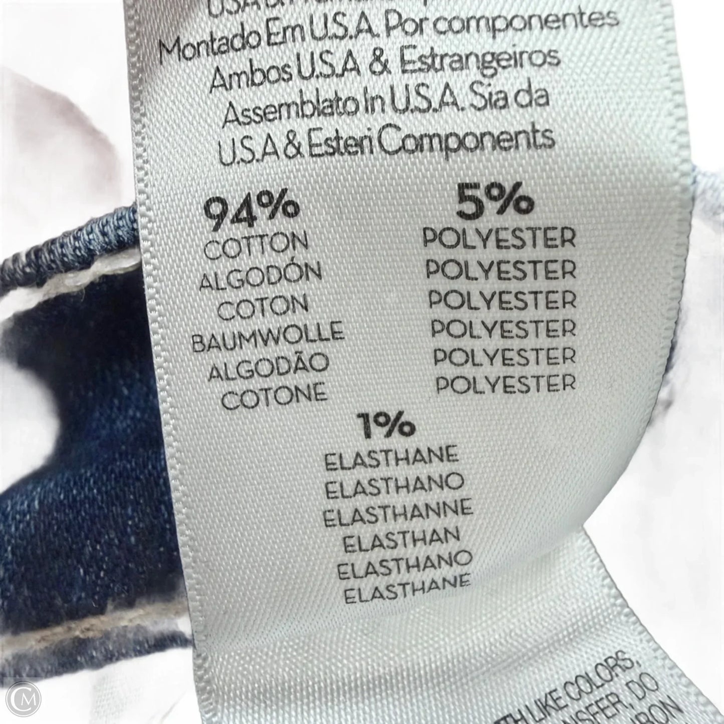 Jeans Boot Cut By Mother In Blue Denim, Size: 4