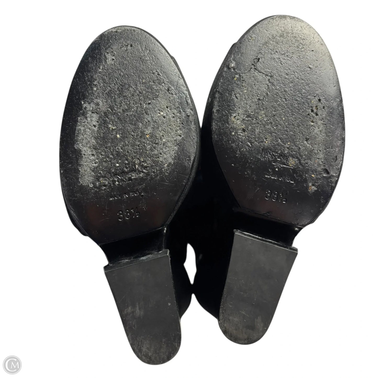 Shoes Luxury Designer By Yves Saint Laurent In Black, Size: 8