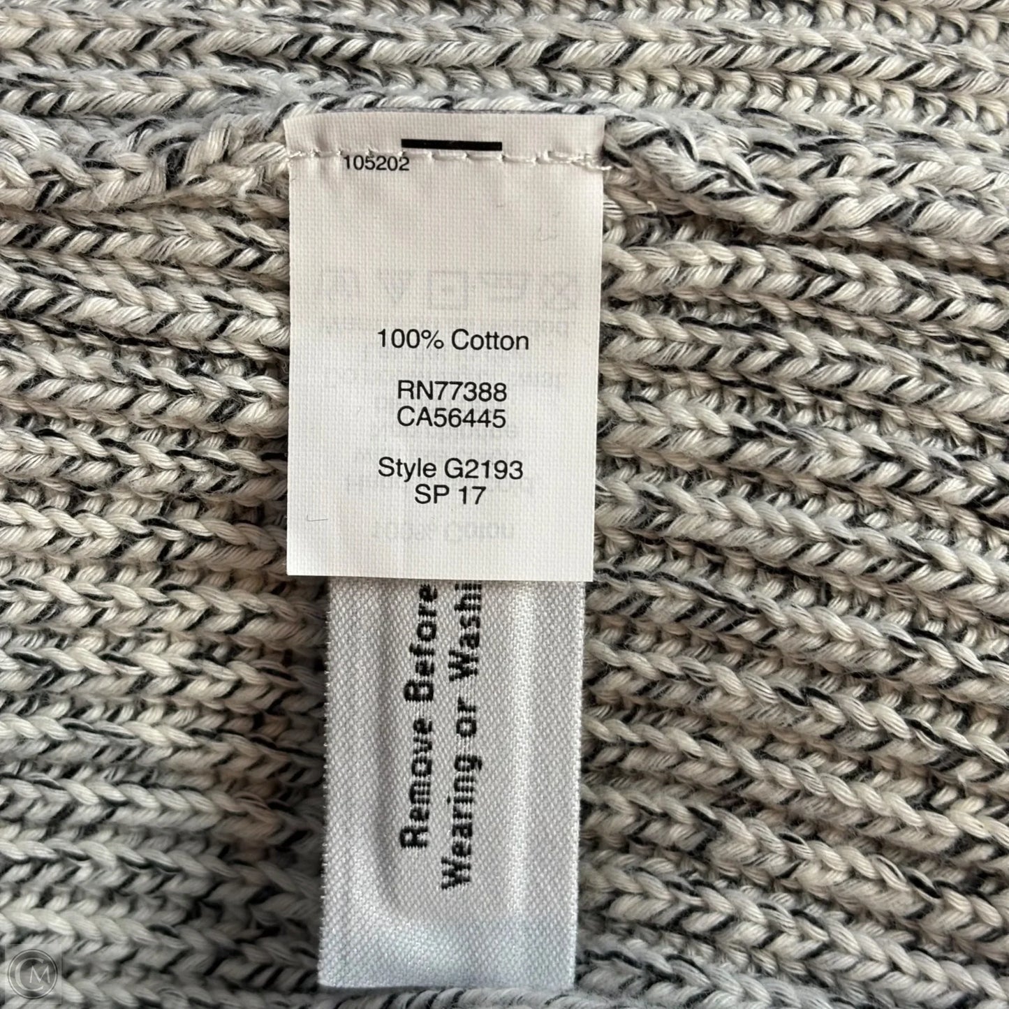 Dress Sweater By Madewell In Black & White, Size: M