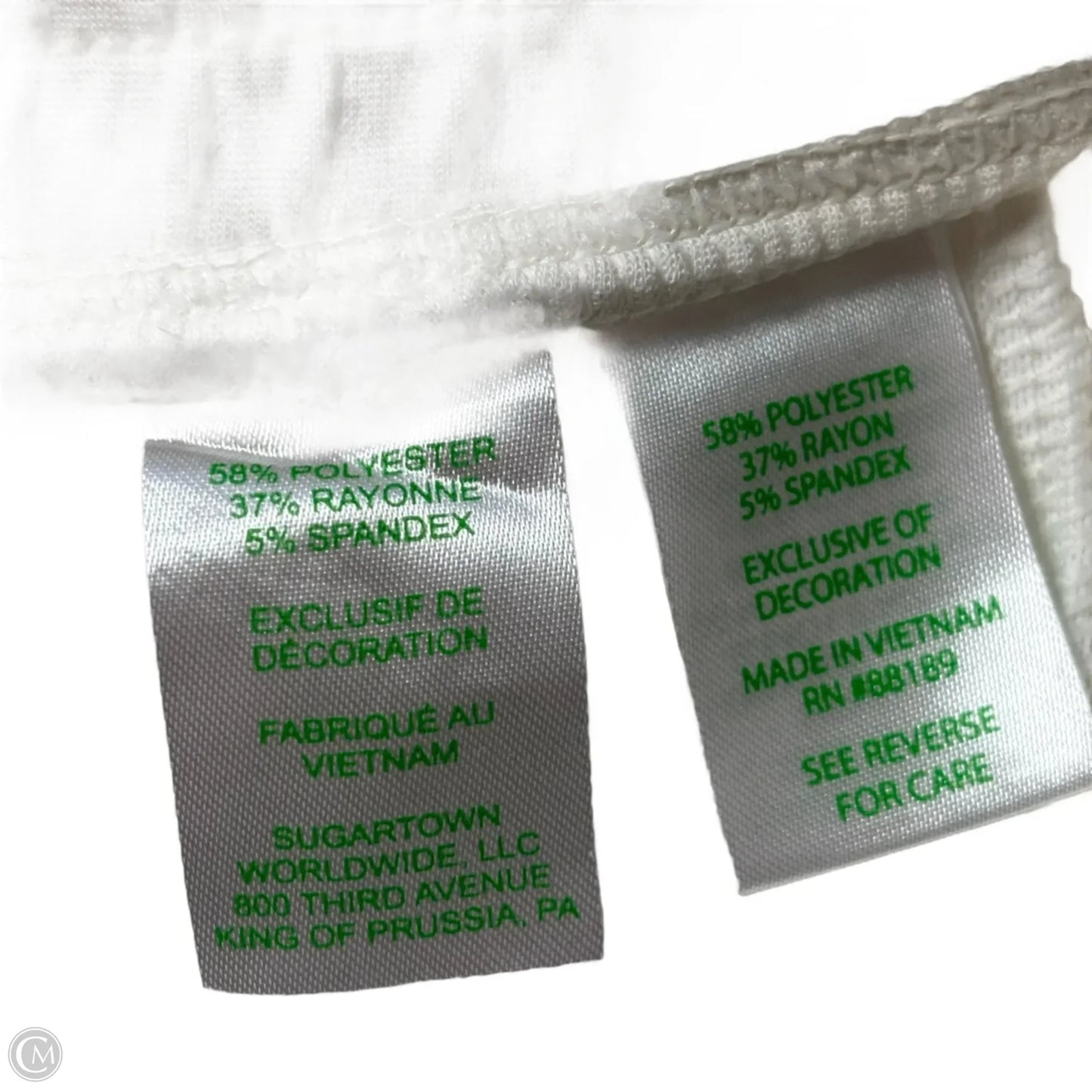 Pants Designer By Lilly Pulitzer In Black & White, Size: L