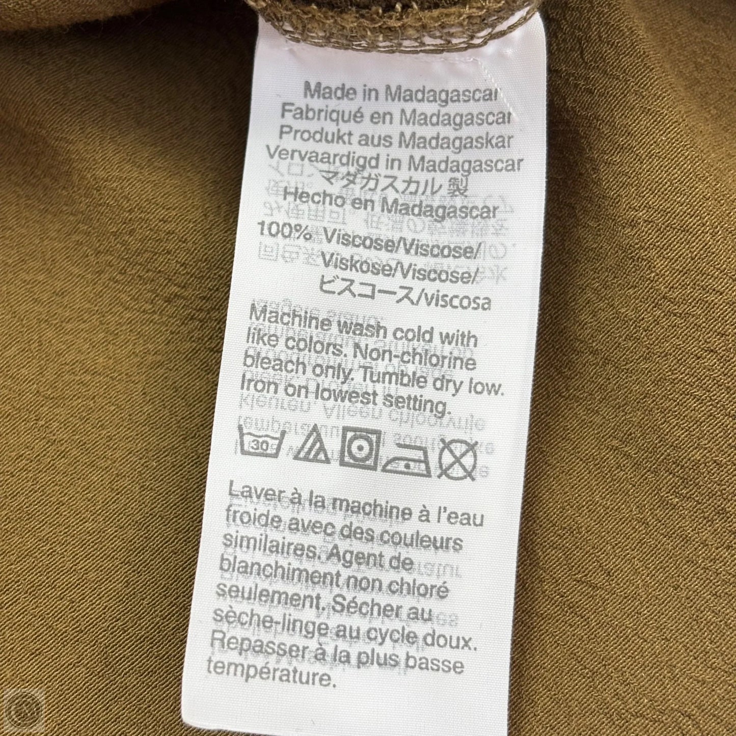 Top Short Sleeve By Madewell In Green, Size: Xl