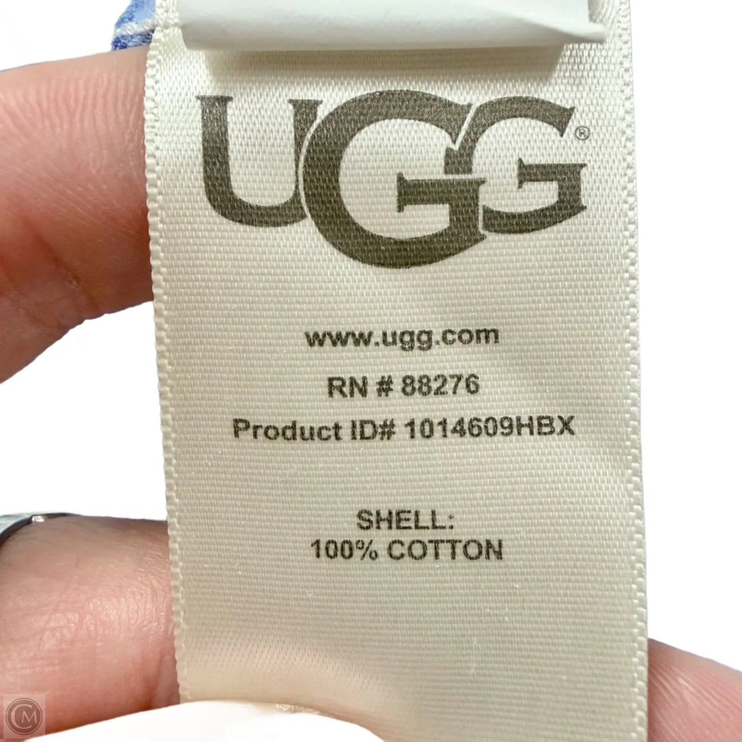 Lounge Set Designer By Ugg In Plaid Pattern, Size: L