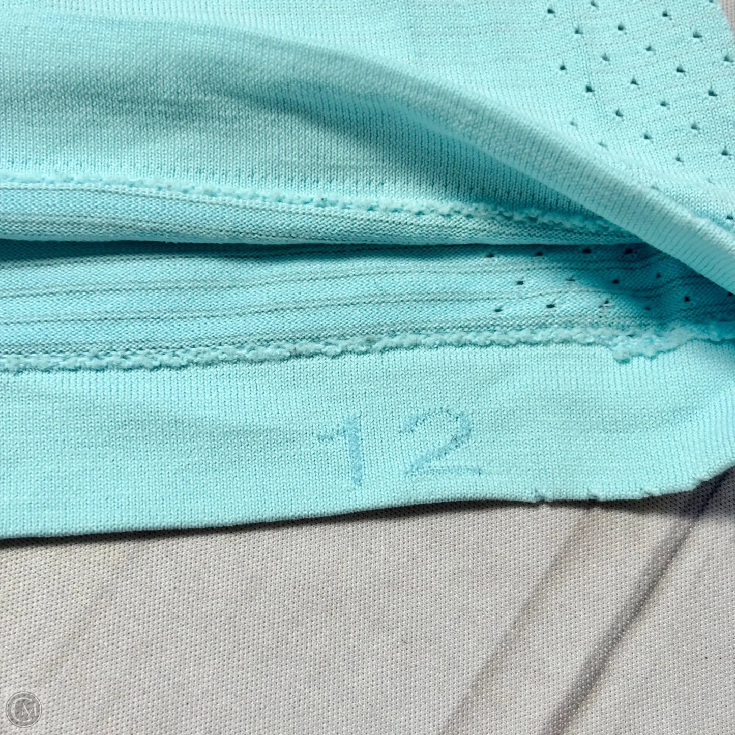 Athletic Tank Top By Lululemon In Blue, Size: L