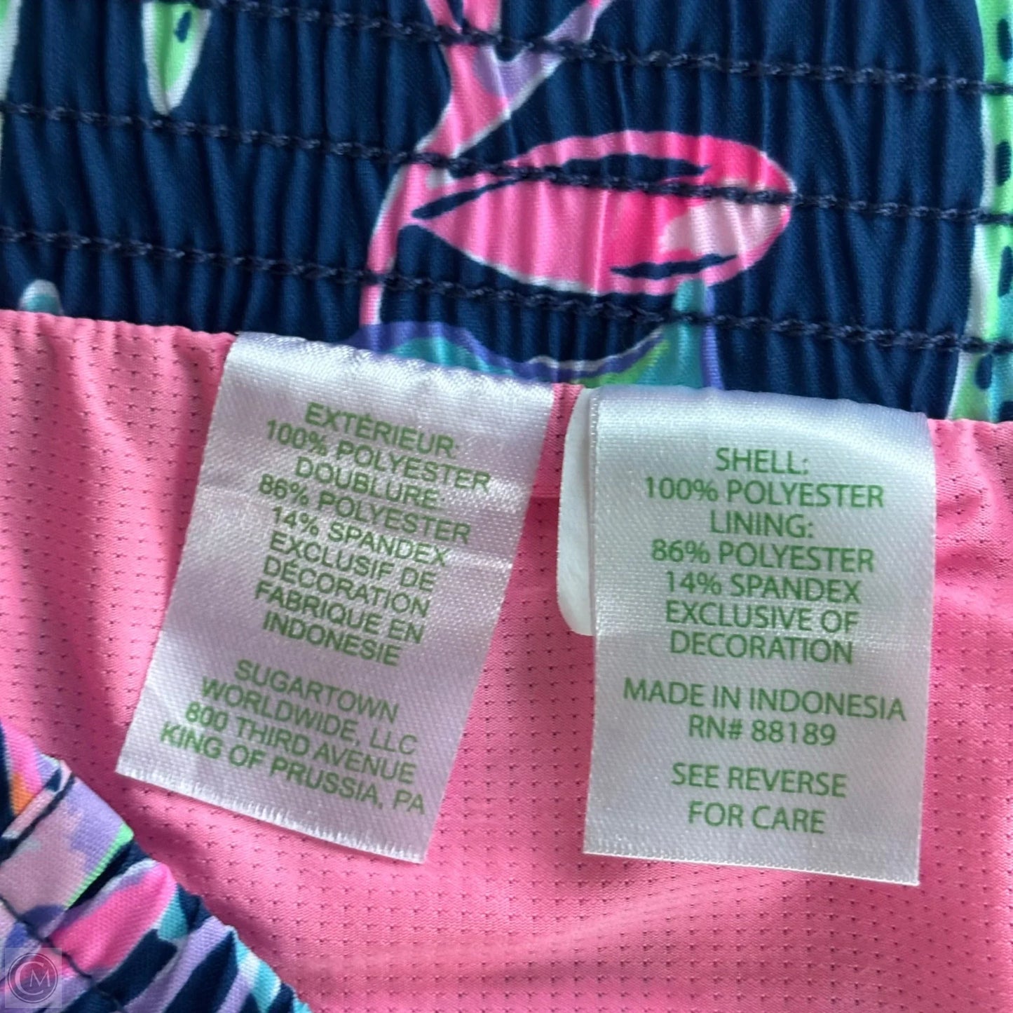 Shorts Designer By Lilly Pulitzer In Blue, Size: Xl