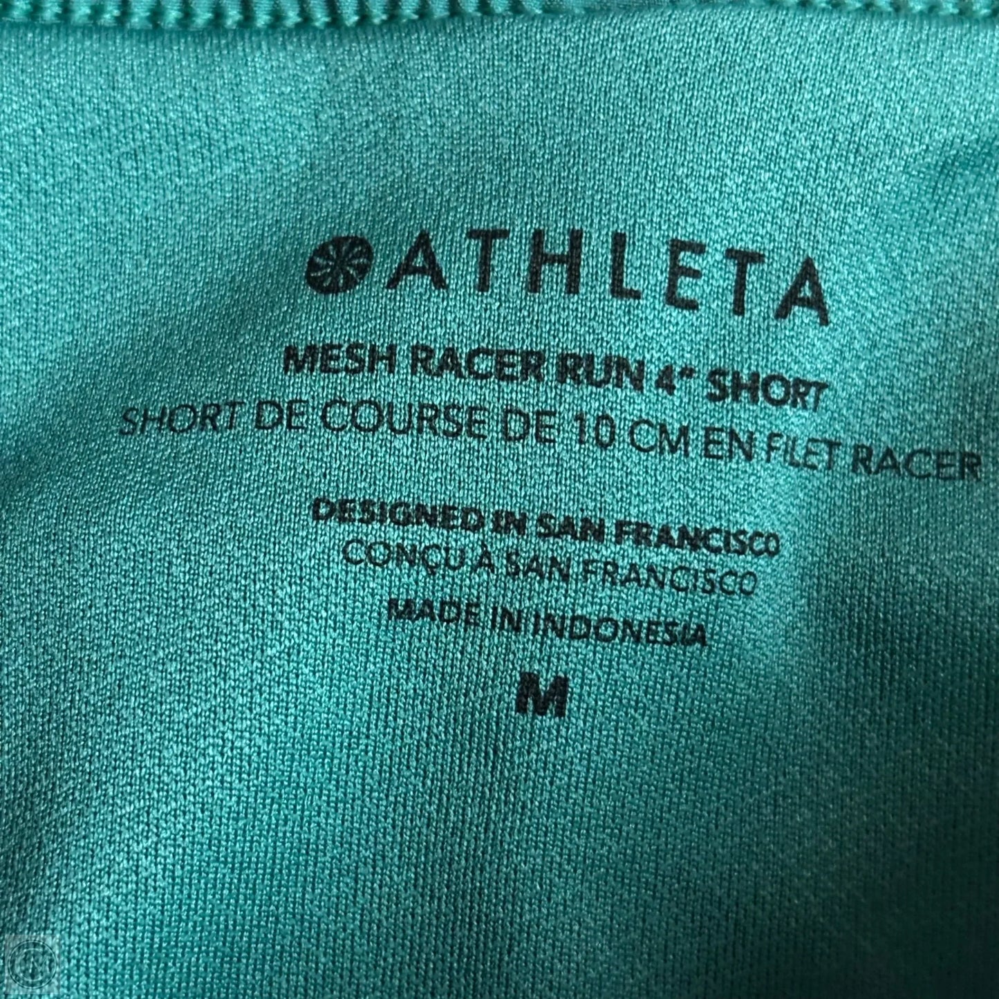 Athletic Shorts By Athleta In Green, Size: M