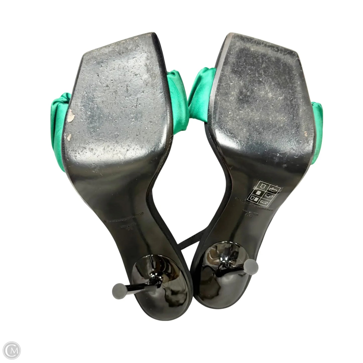 Shoes Luxury Designer By Alexander Wang In Green, Size: 8.5