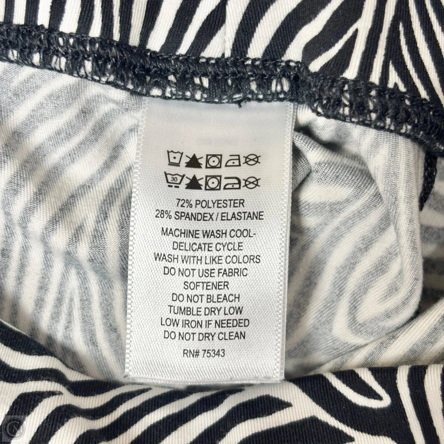 Athletic Leggings By Bailey 44 In Animal Print, Size: M