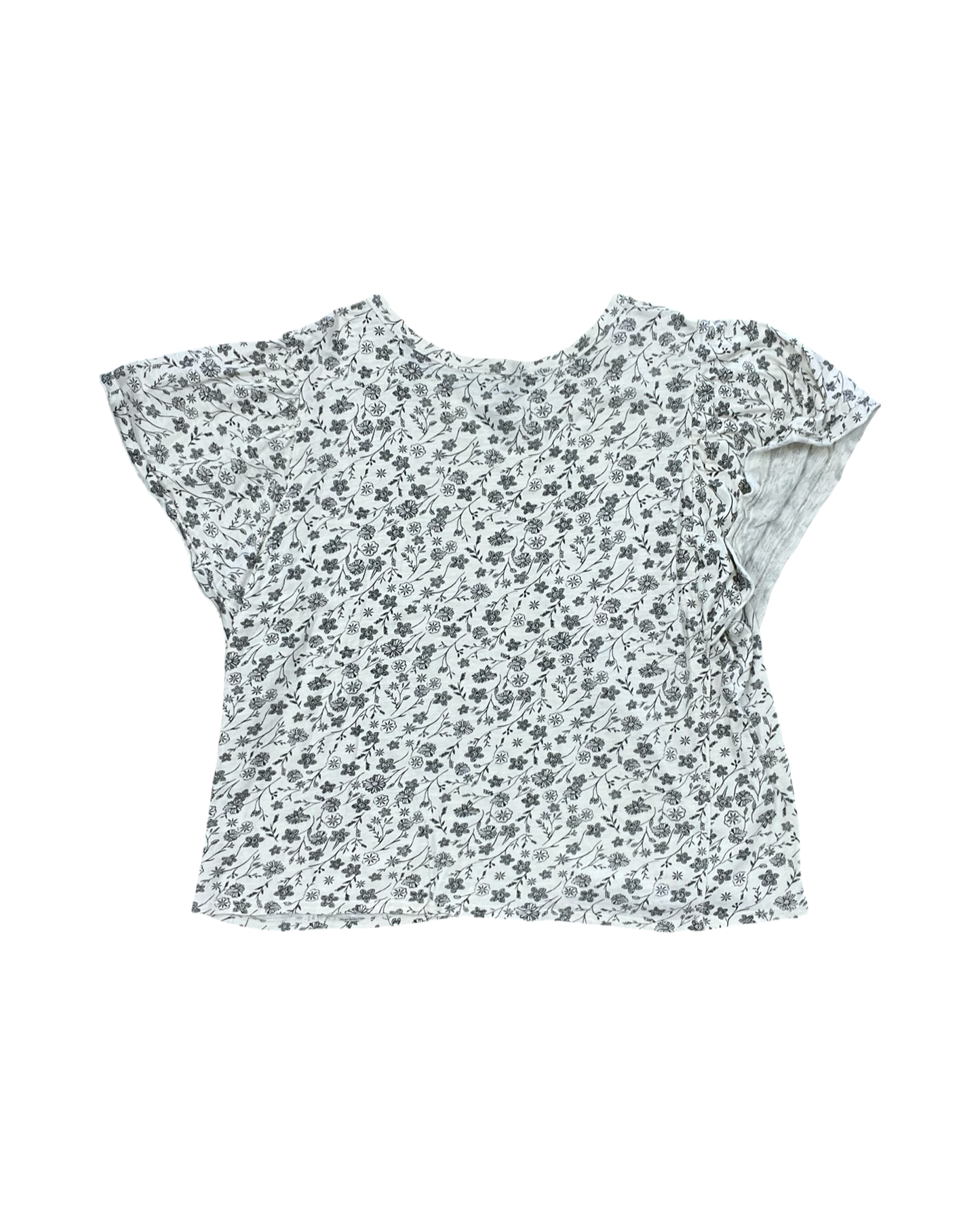 Top Ss By Sonoma In Cream, Size:1X