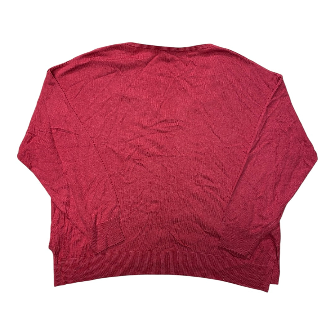 Sweater By Ann Taylor In Pink, Size:Xl