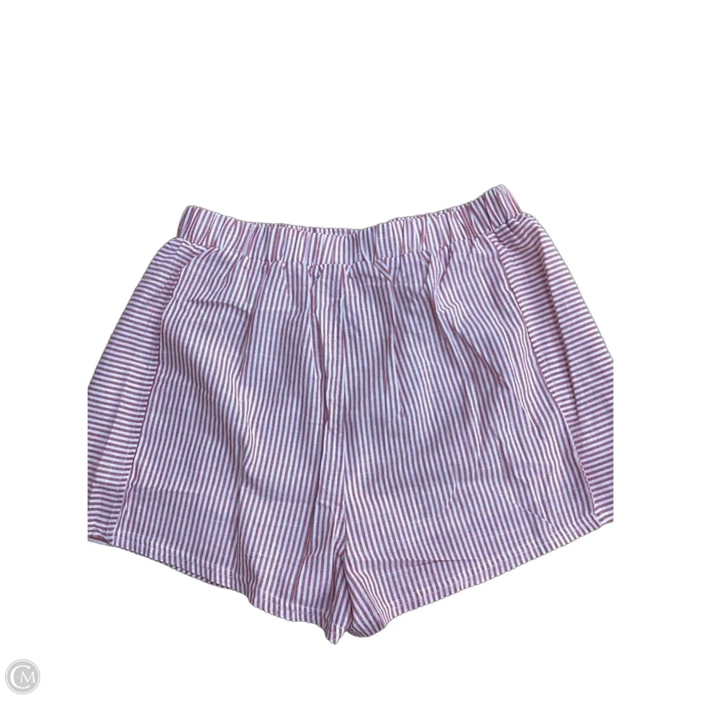 Shorts By Very J In Striped Pattern, Size: L