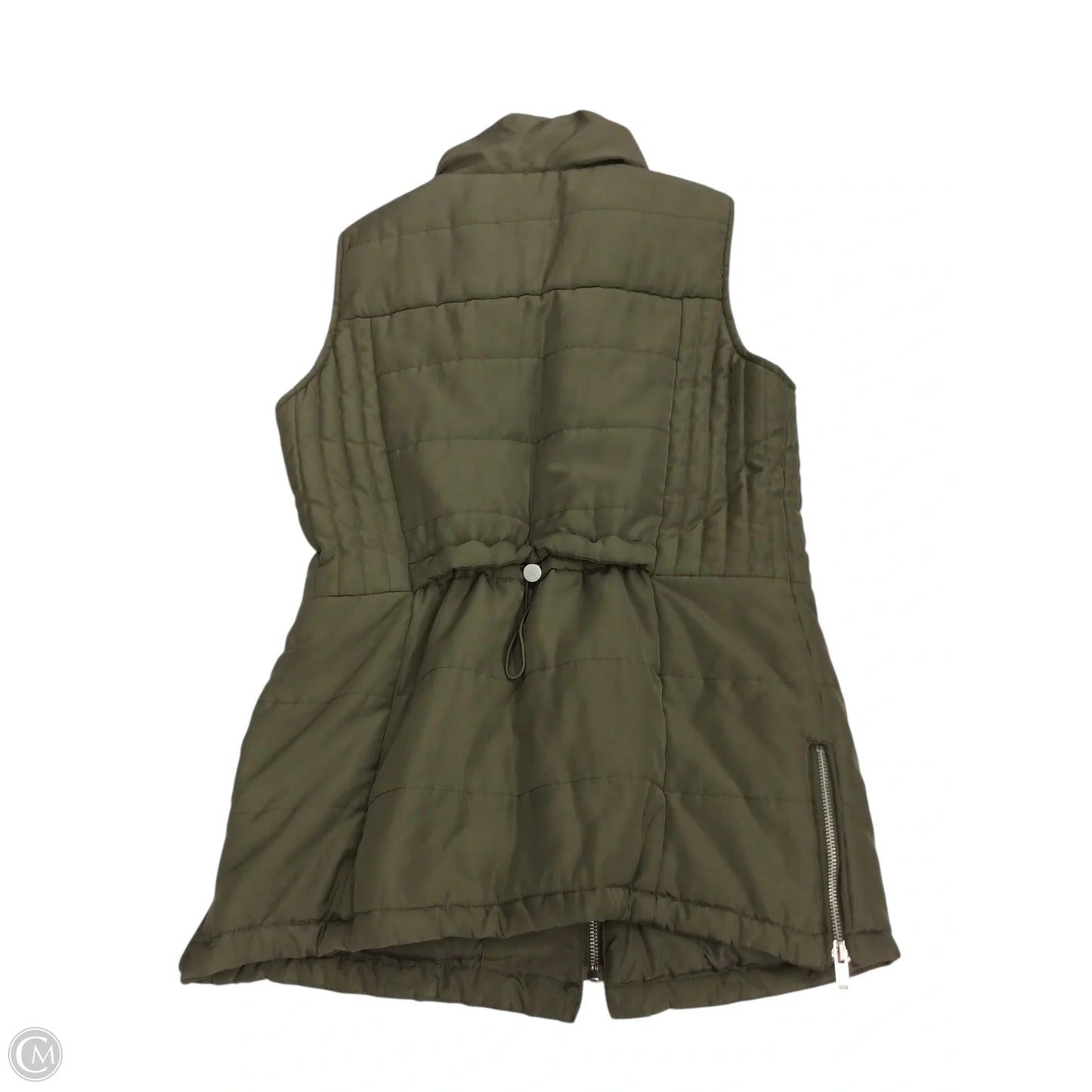 Vest Puffer & Quilted By Tribal In Green, Size: S