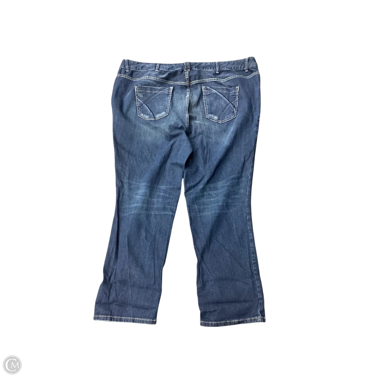 Jeans Cropped By Lane Bryant In Blue, Size: 4x