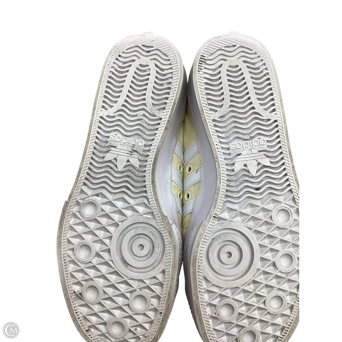 Shoes Athletic By Adidas In Yellow, Size: 7