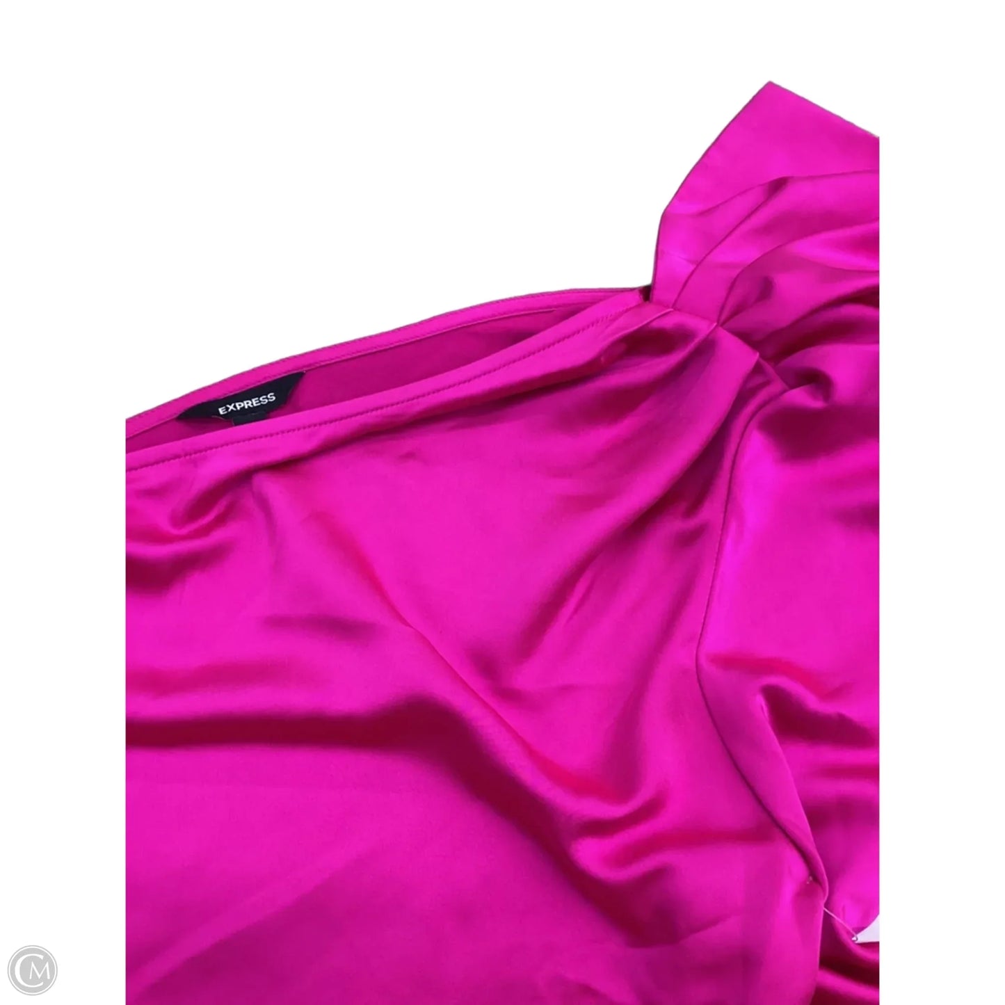 Blouse Sleeveless By Express In Pink, Size: M