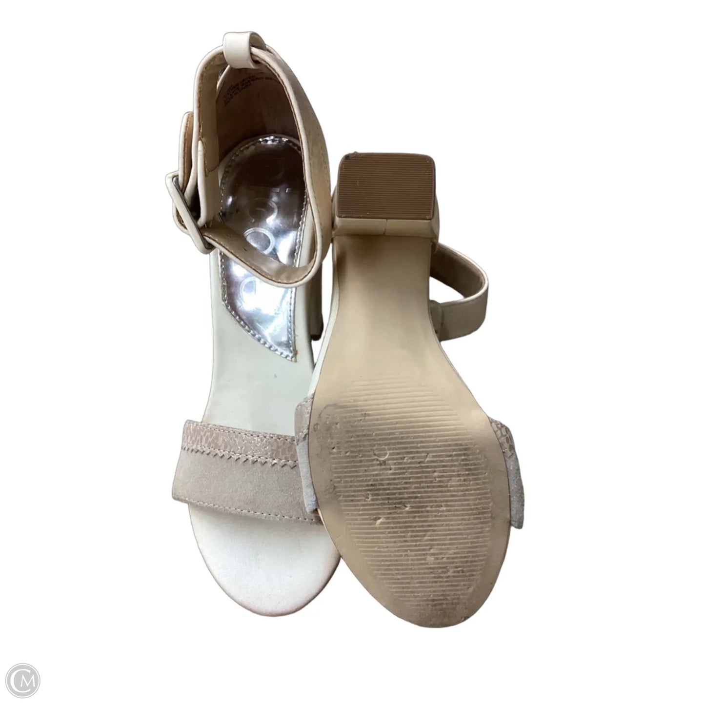 Shoes Heels Platform By Nicole In Ivory, Size: 6.5