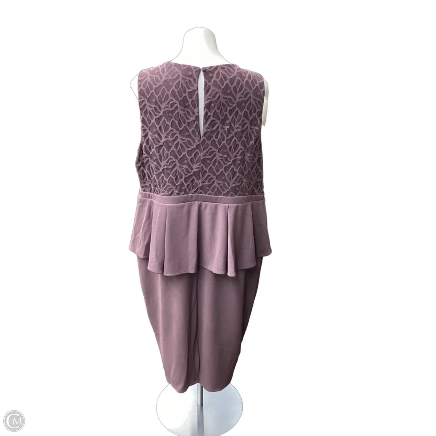 Dress Party Midi By Torrid In Purple, Size: 3x