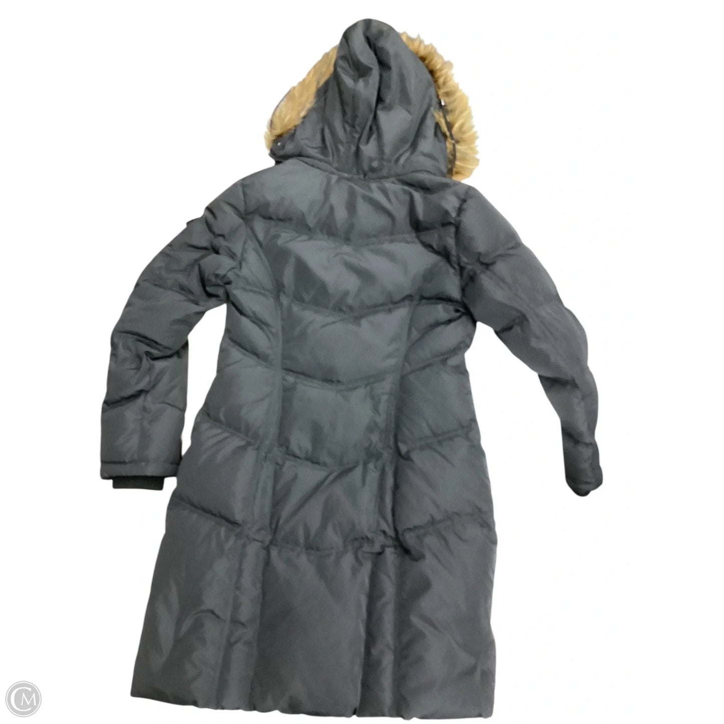 Coat Parka By Clothes Mentor In Black, Size: S