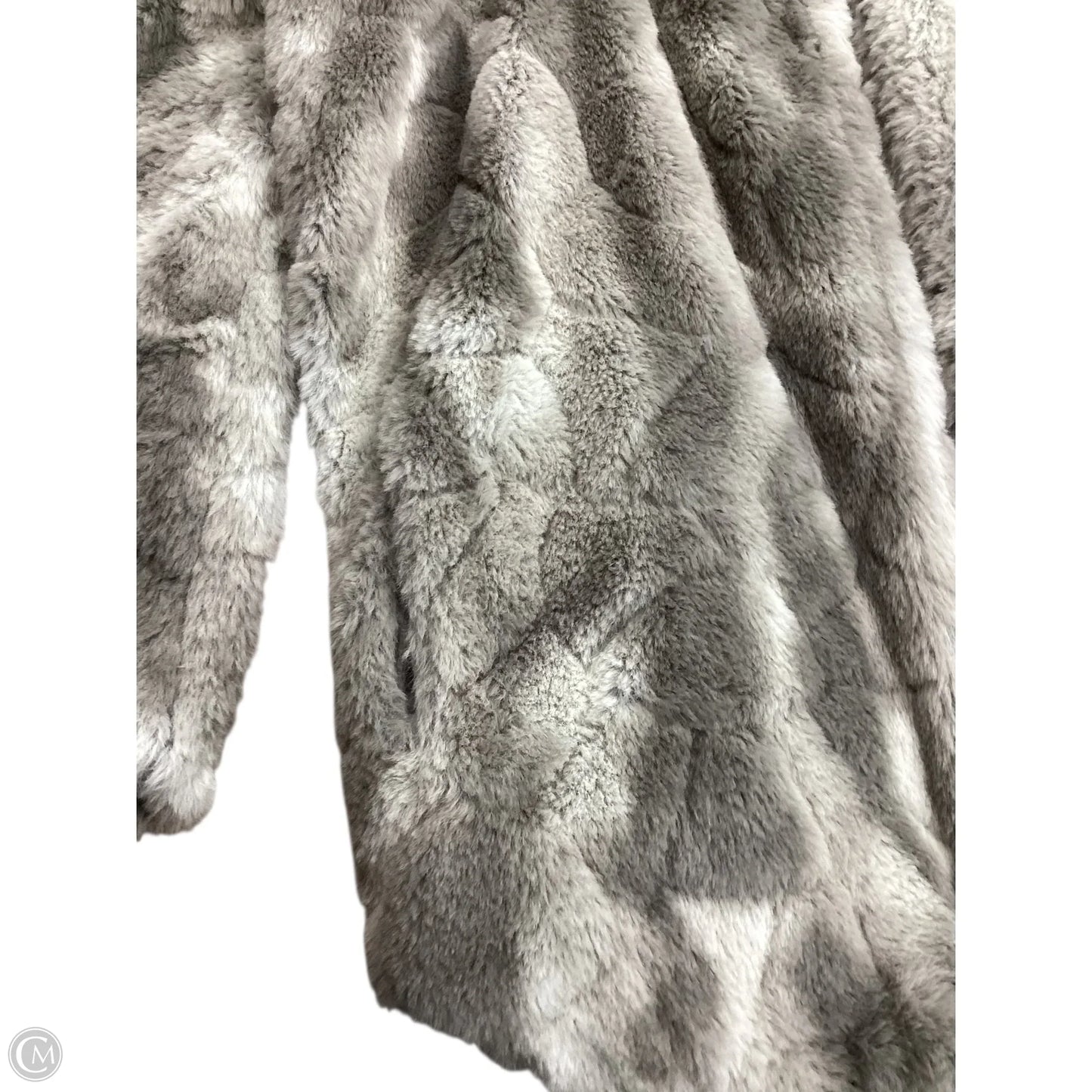 Jacket Faux Fur & Sherpa By Bb Dakota In Grey, Size: Xs