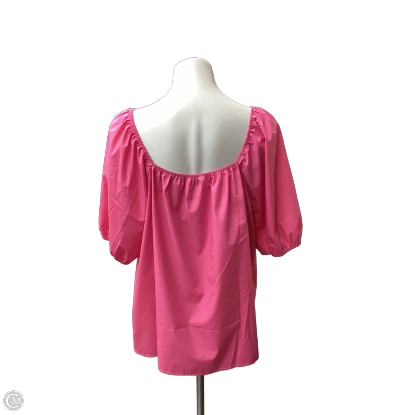 Top Short Sleeve By First Love In Pink, Size: 2x