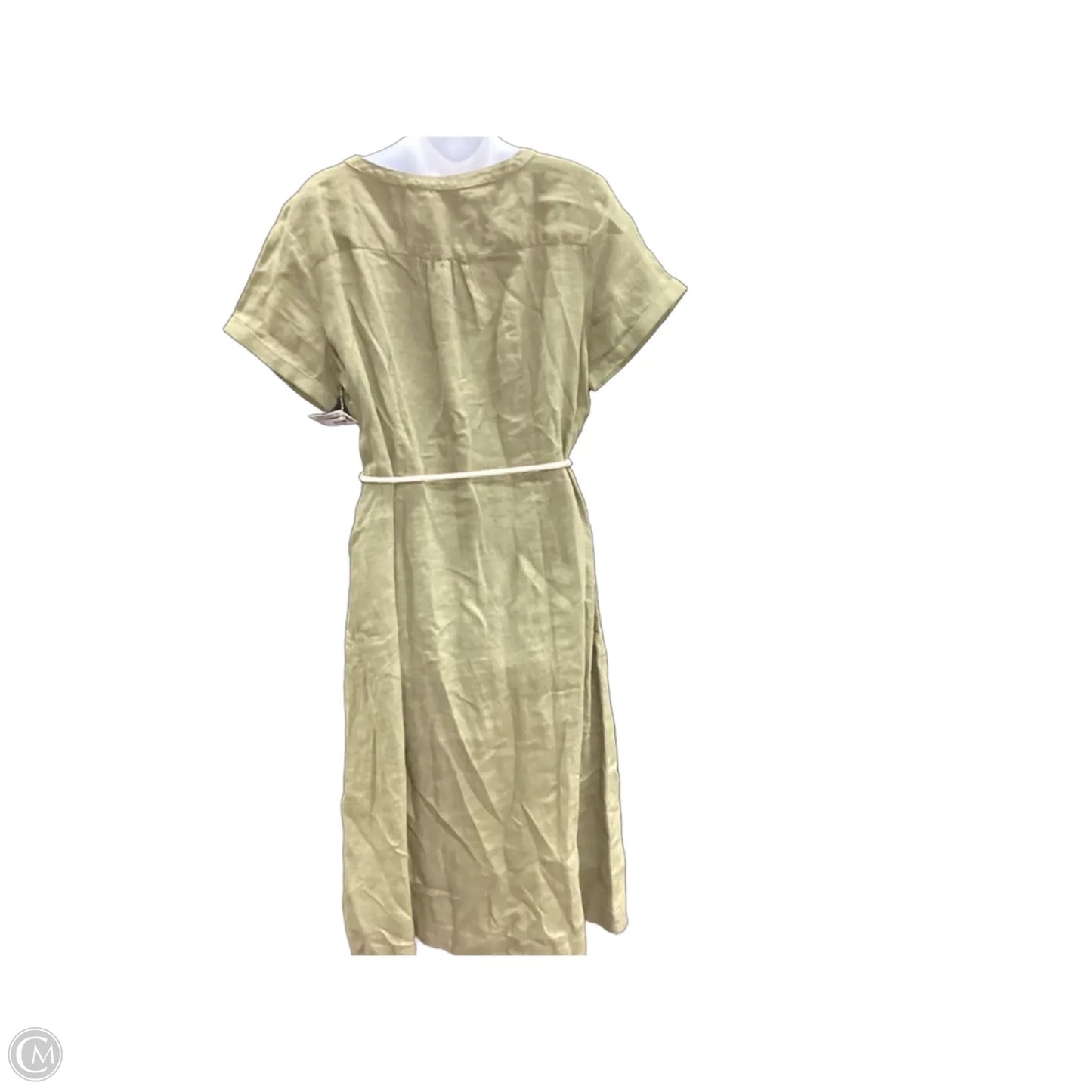 Dress Casual Midi By Talbots In Green, Size: 14p