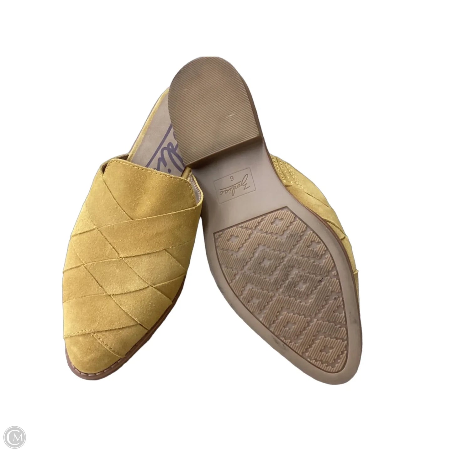 Shoes Flats By Zodiac In Yellow, Size: 6