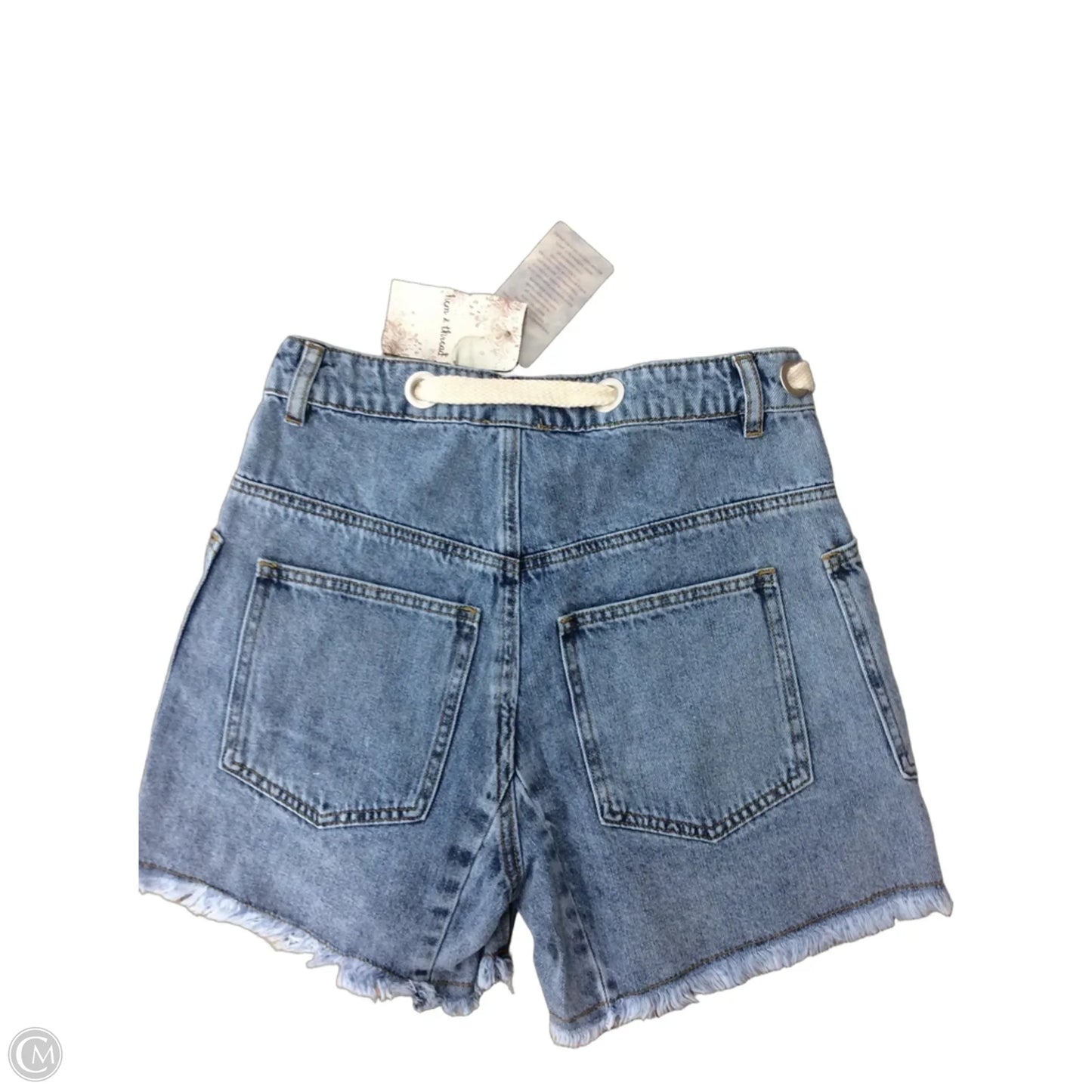 Shorts By Hem & Thread In Blue Denim, Size: S