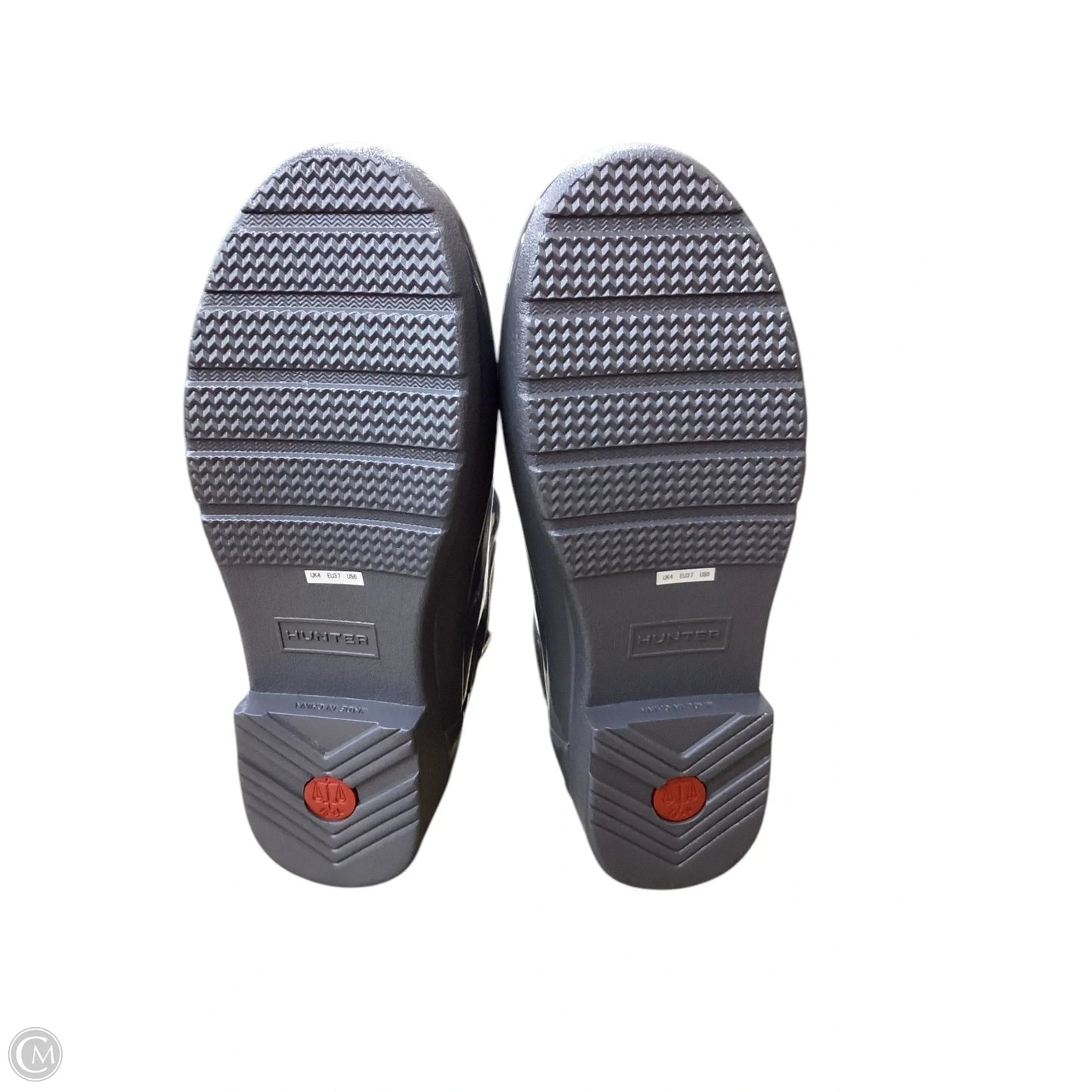 Boots Rain By Hunter In Grey, Size: 6